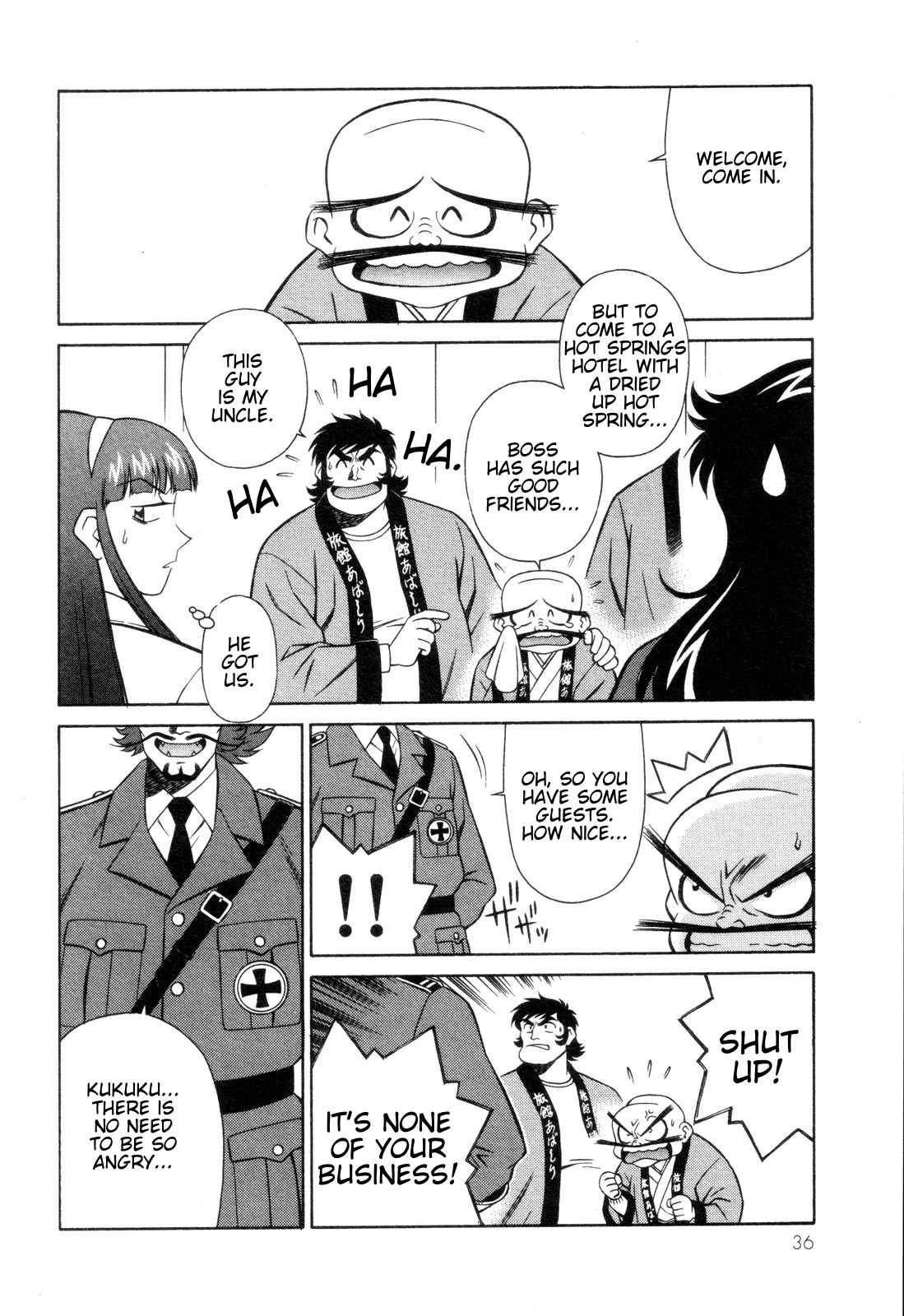 Mazinger Angel Chapter 8 page 4 - Chapter 8: Brocken, the Ruler of the Hot Springs