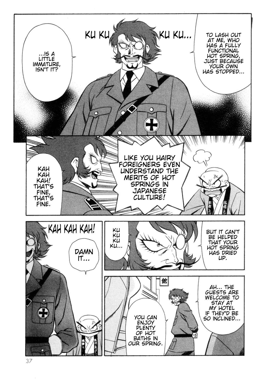 Mazinger Angel Chapter 8 page 5 - Chapter 8: Brocken, the Ruler of the Hot Springs