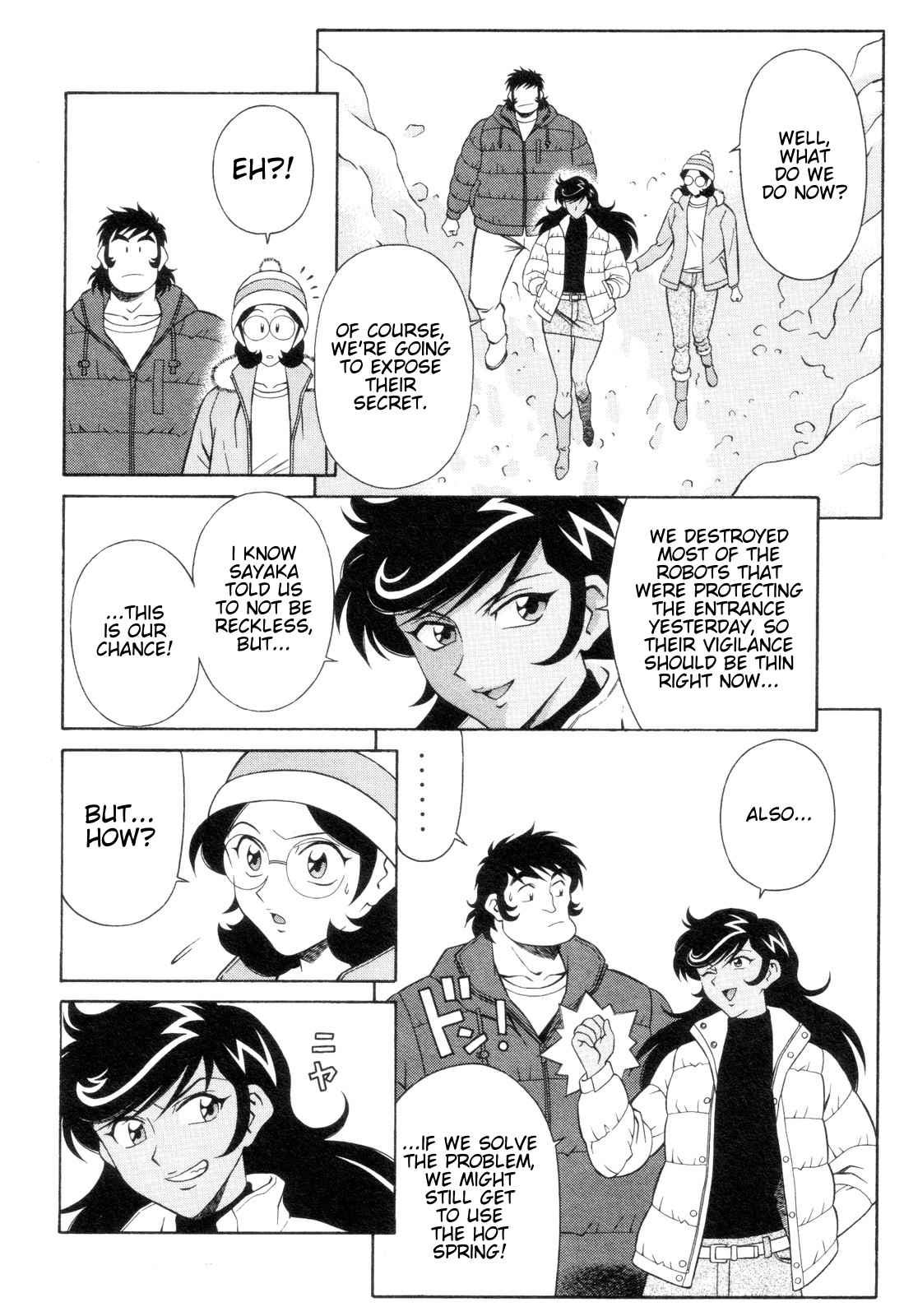 Mazinger Angel Chapter 9 page 15 - Chapter 9: Melting in the Snow, Mazinger Angels