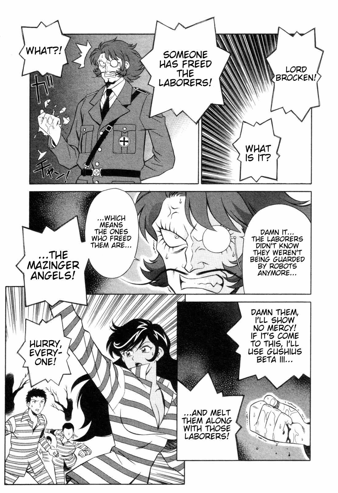 Mazinger Angel Chapter 9 page 20 - Chapter 9: Melting in the Snow, Mazinger Angels
