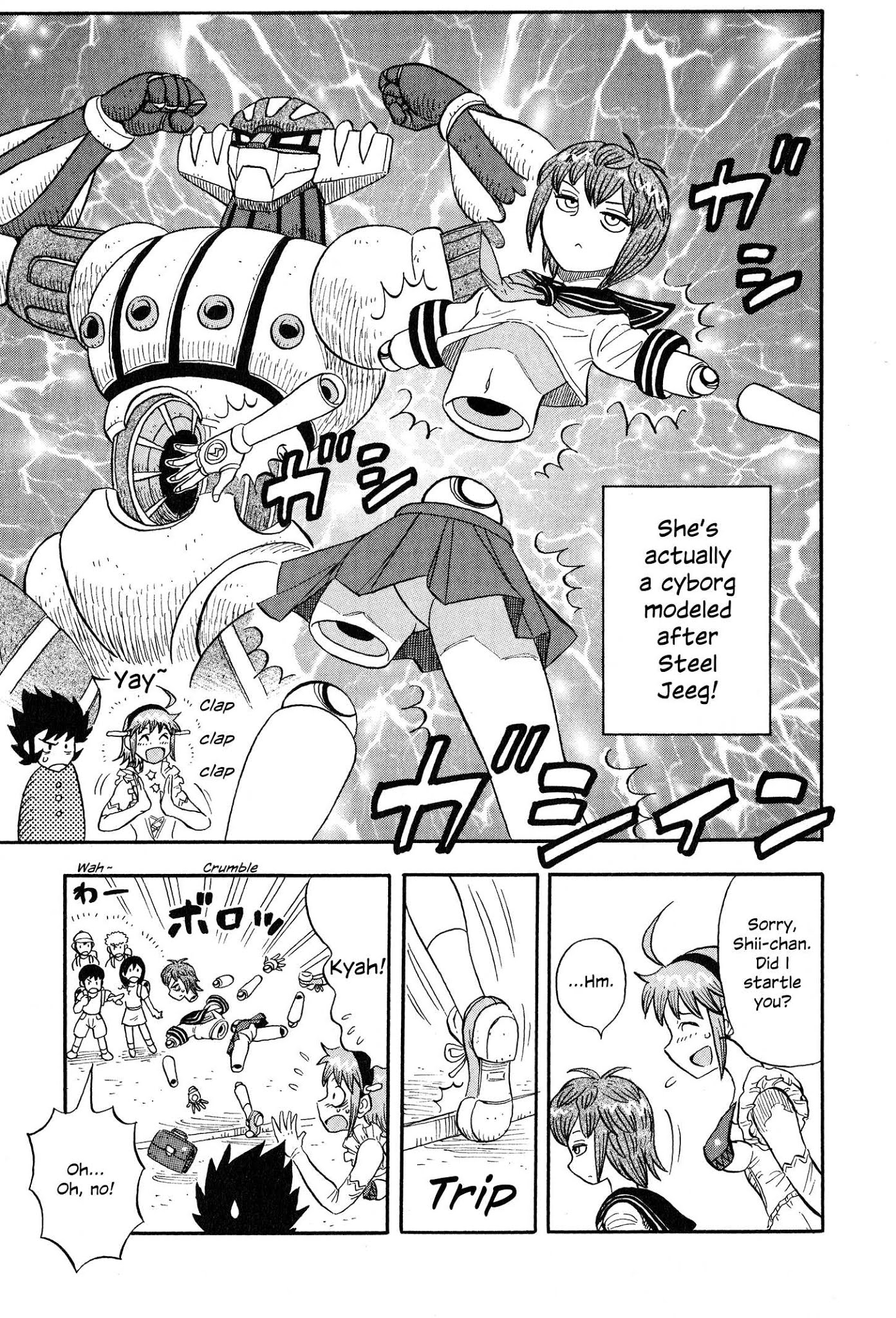 Mazinger Otome Chapter 1.2 page 10 - Chapter 1 v2 : Laughter! Vol. Z