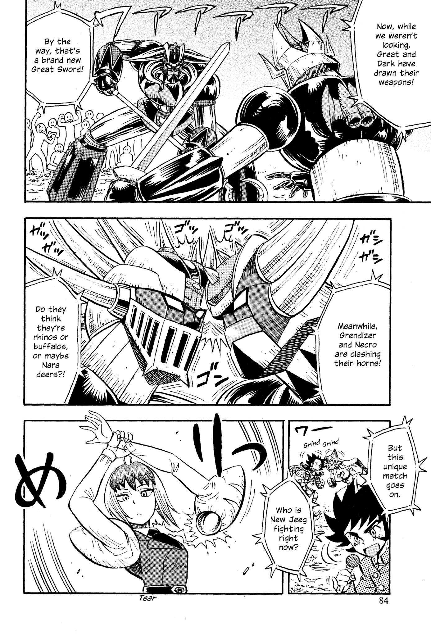 Mazinger Otome Chapter 11.2 page 5 - Chapter 11 v2