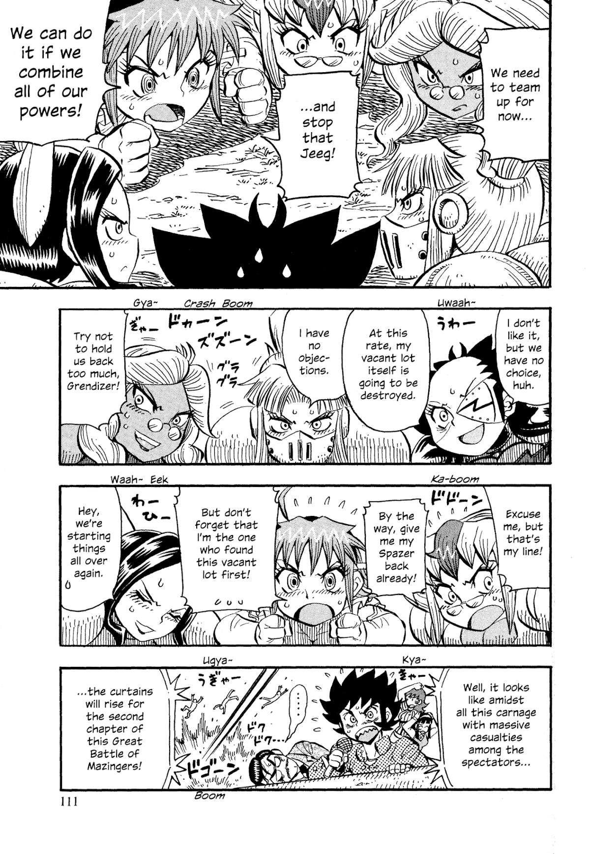 Mazinger Otome Chapter 12.2 page 8 - Chapter 12 v2