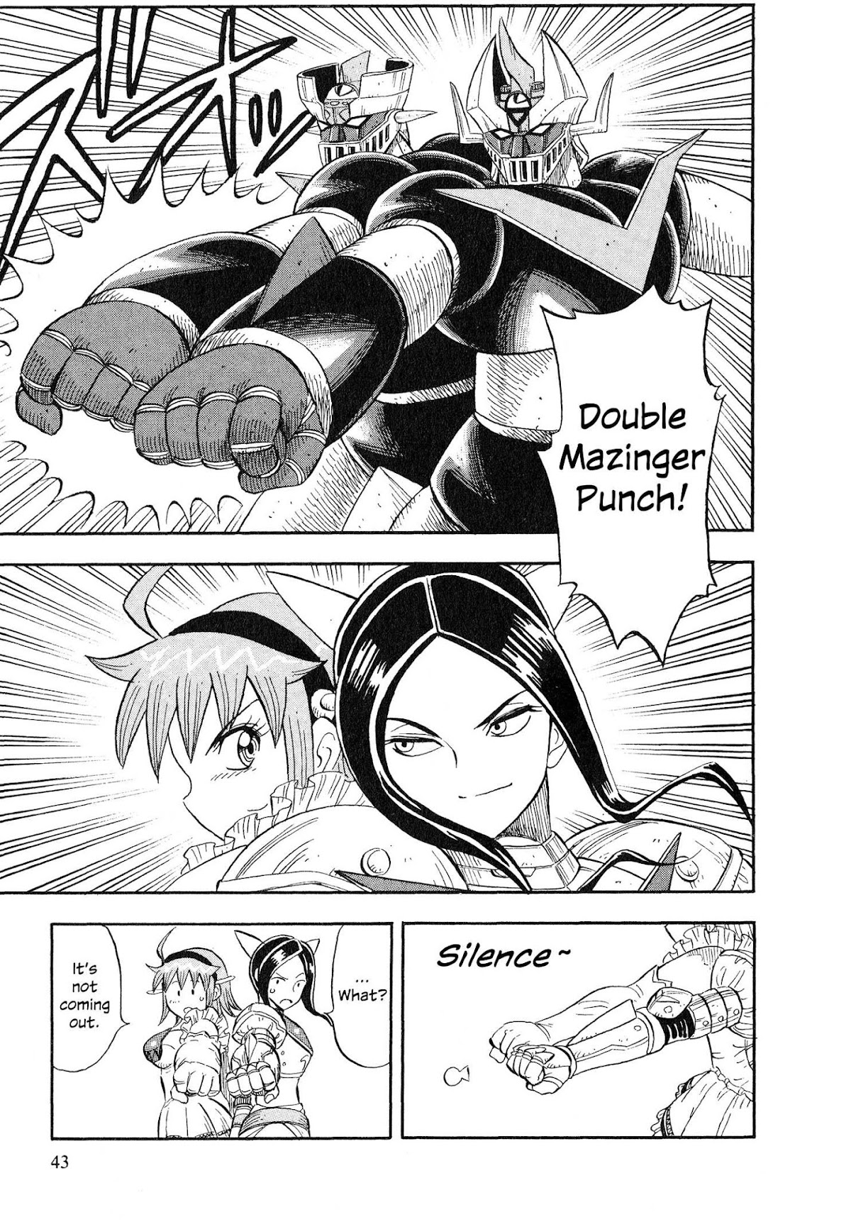 Mazinger Otome Chapter 2.2 page 19 - Chapter 2 v2 : She Who Came From Space