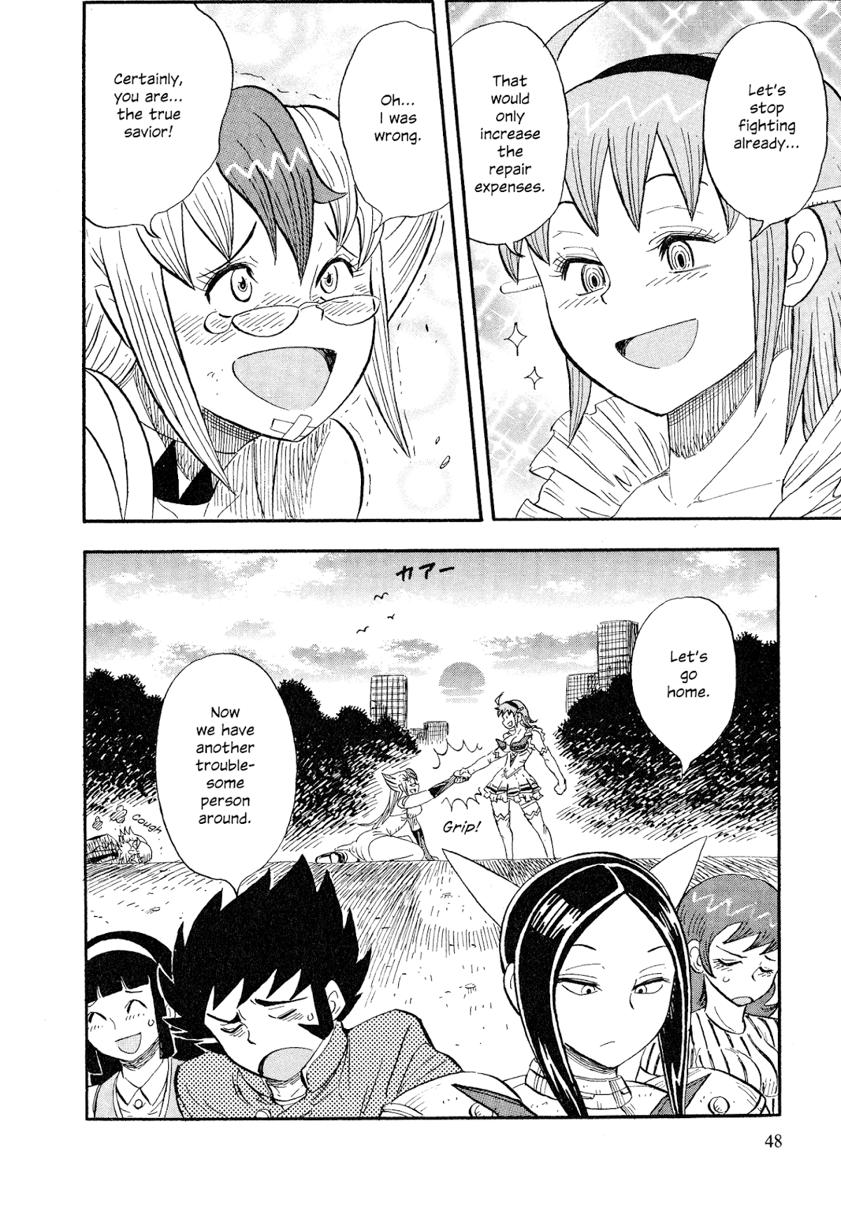 Mazinger Otome Chapter 2.2 page 23 - Chapter 2 v2 : She Who Came From Space