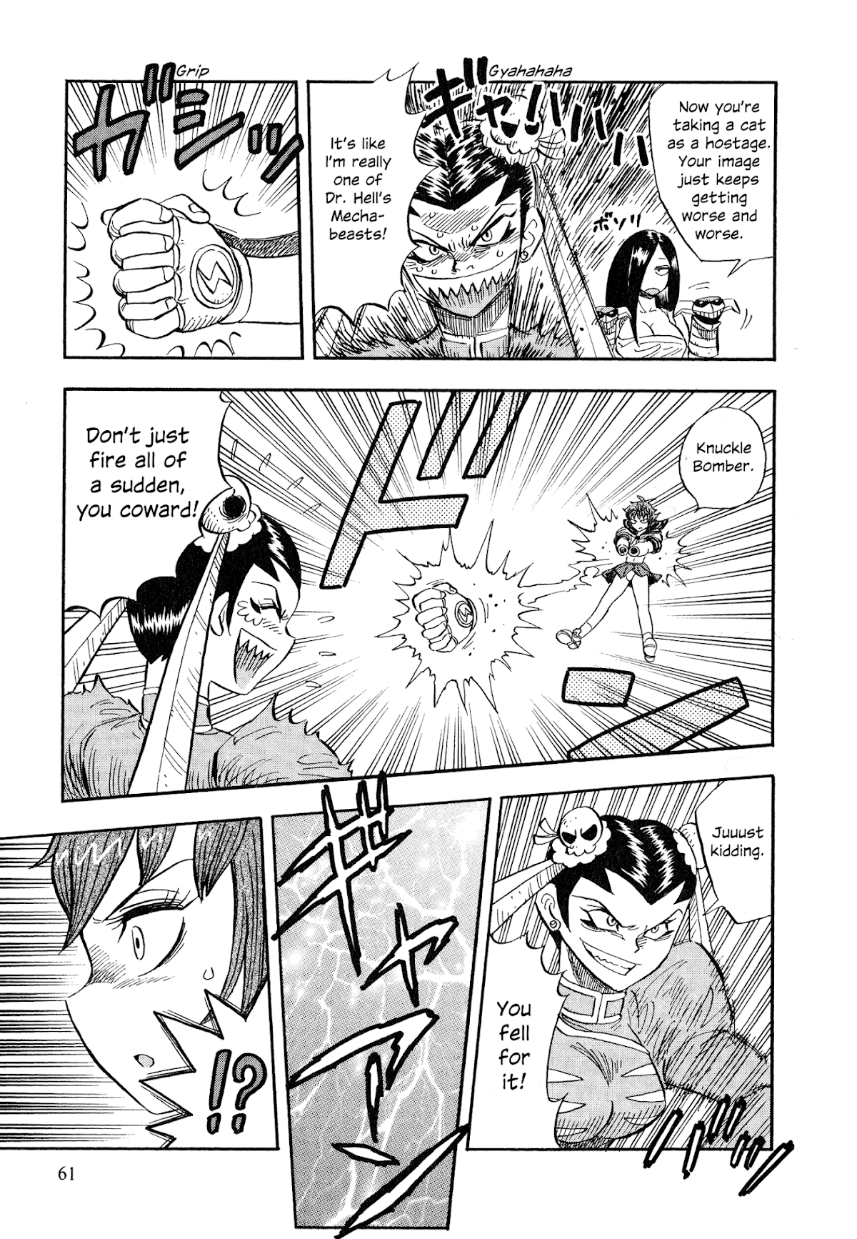 Mazinger Otome Chapter 3.2 page 13 - Chapter 3 v2 : Shiiko's After-School Journal