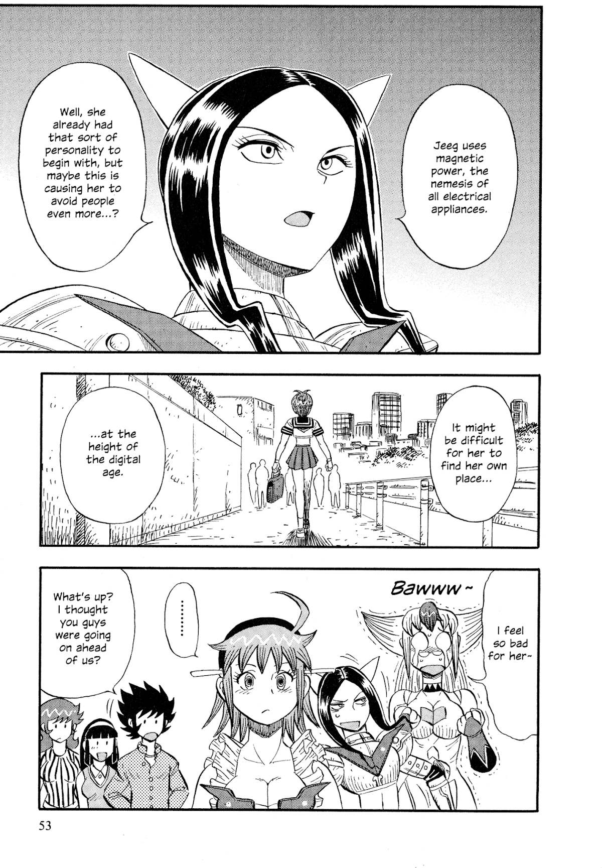 Mazinger Otome Chapter 3.2 page 5 - Chapter 3 v2 : Shiiko's After-School Journal