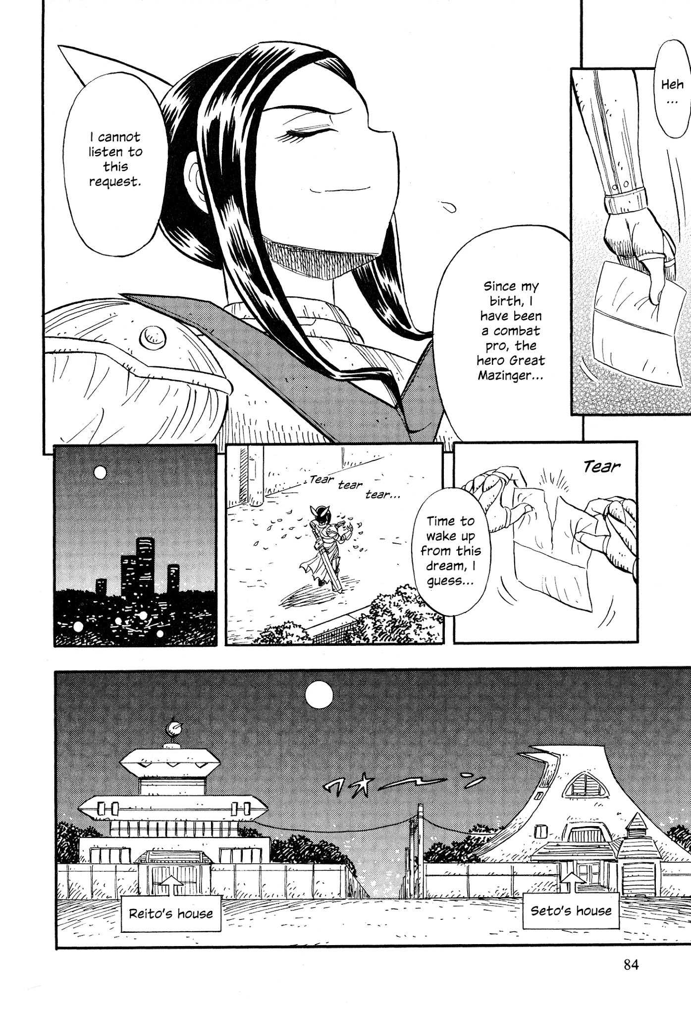 Mazinger Otome Chapter 4.2 page 12 - Chapter 4 v2 : Sleep, Noble Hero