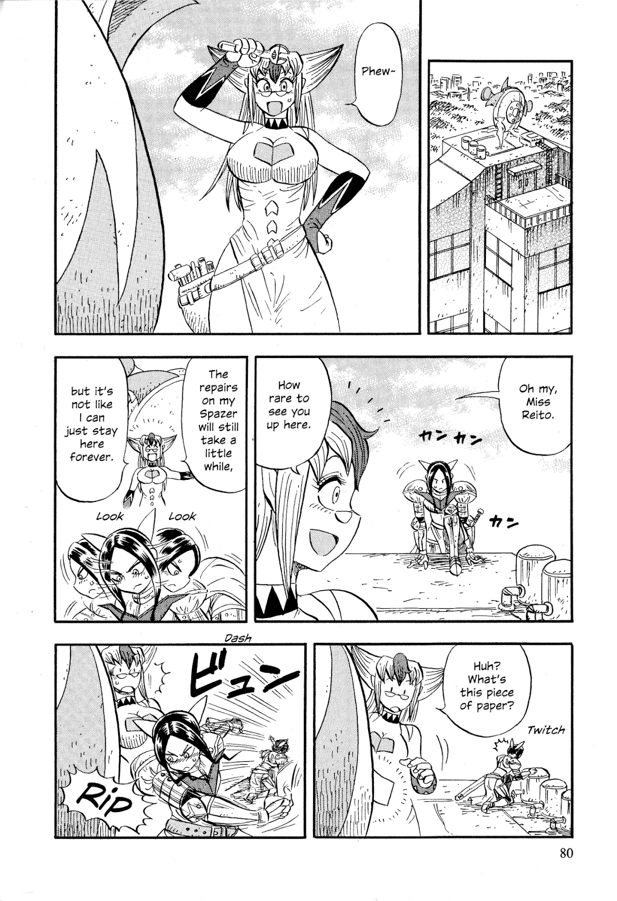 Mazinger Otome Chapter 4.2 page 8 - Chapter 4 v2 : Sleep, Noble Hero