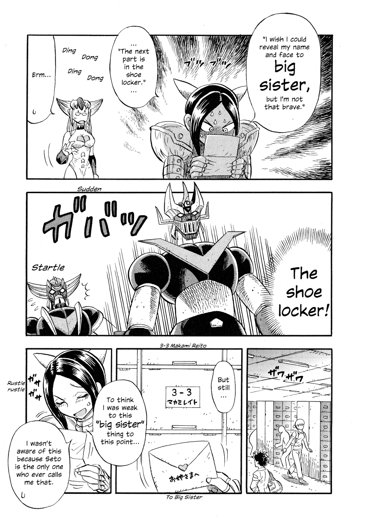 Mazinger Otome Chapter 4.2 page 9 - Chapter 4 v2 : Sleep, Noble Hero