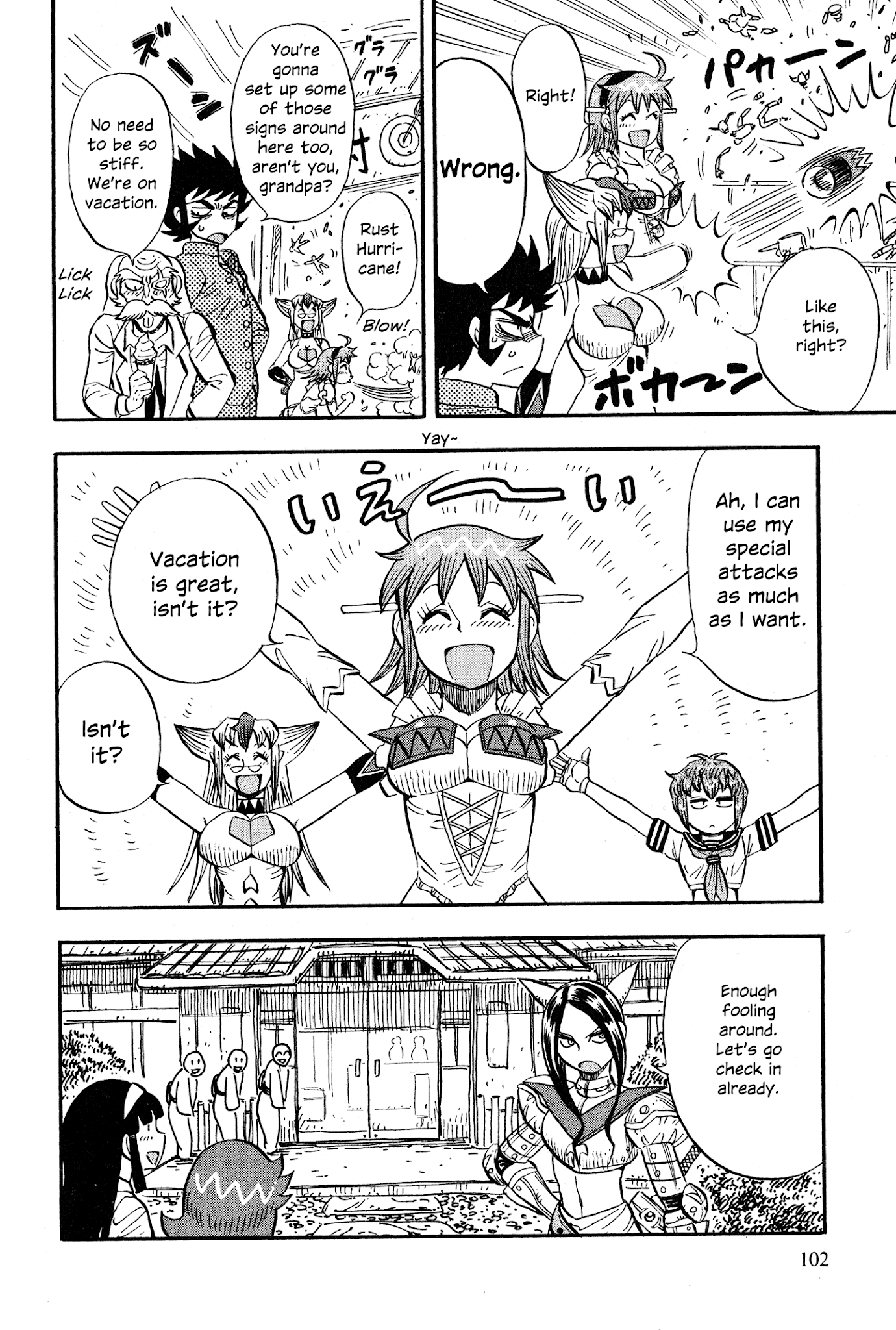 Mazinger Otome Chapter 5.2 page 6 - Chapter 5 v2 : Let's Go to the Hot Spring!