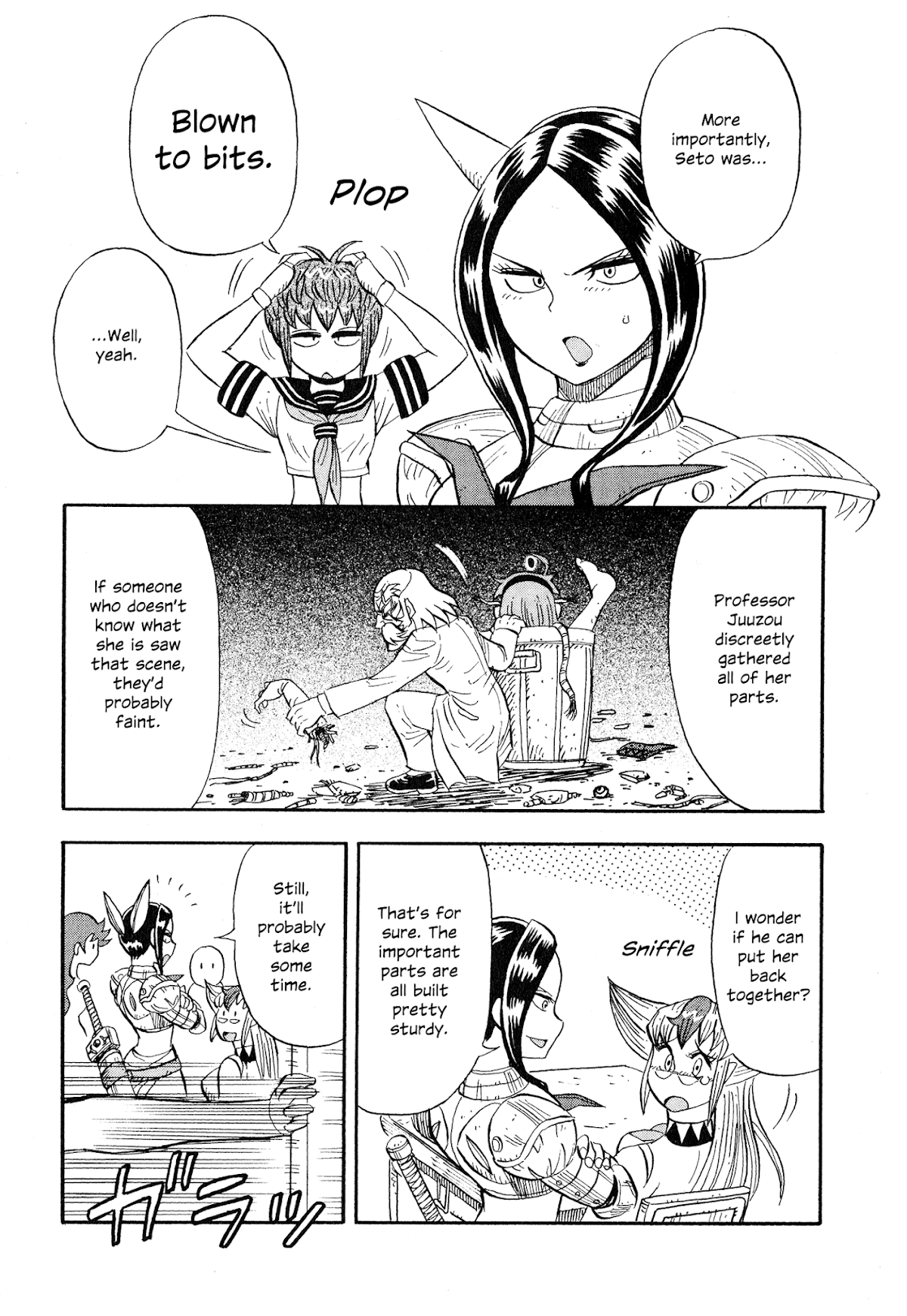 Mazinger Otome Chapter 6.2 page 3 - Chapter 6 v2 : God or Devil (1)