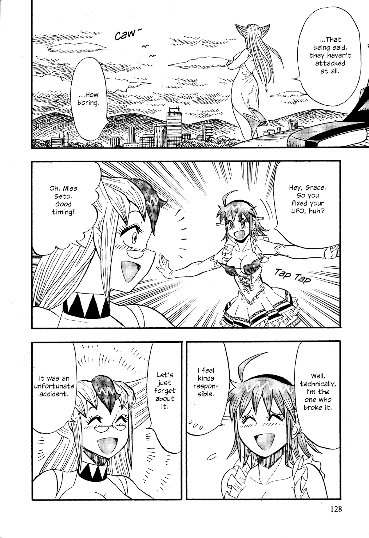 Mazinger Otome Chapter 6.2 page 8 - Chapter 6 v2 : God or Devil (1)