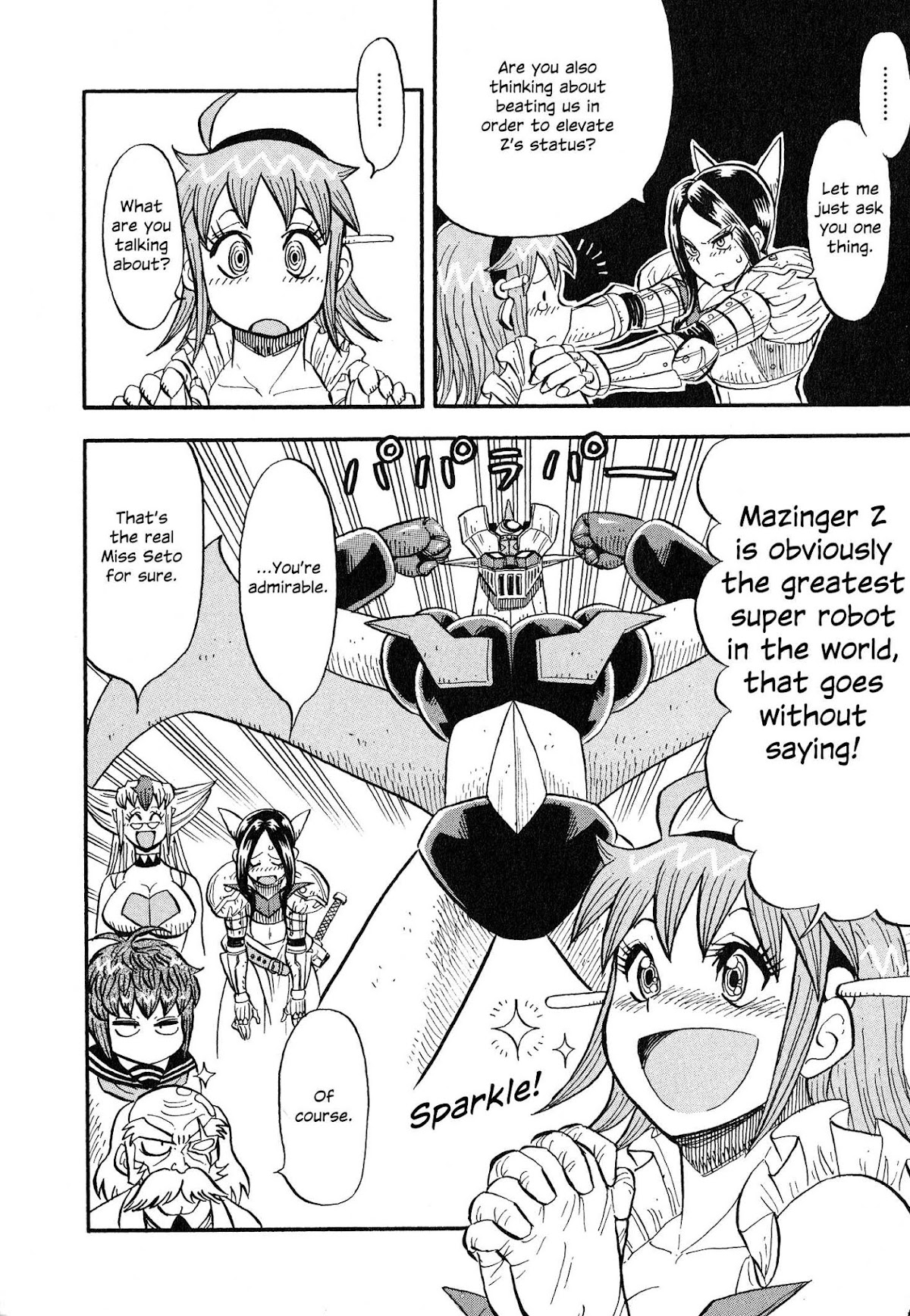 Mazinger Otome Chapter 7.2 page 21 - Chapter 7 v2 : God or Devil (2) + Extra