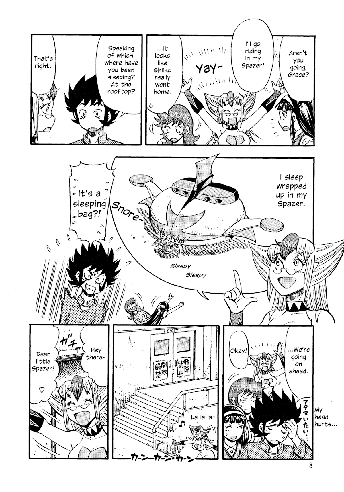 Mazinger Otome Chapter 8.2 page 9 - Chapter 8 v2