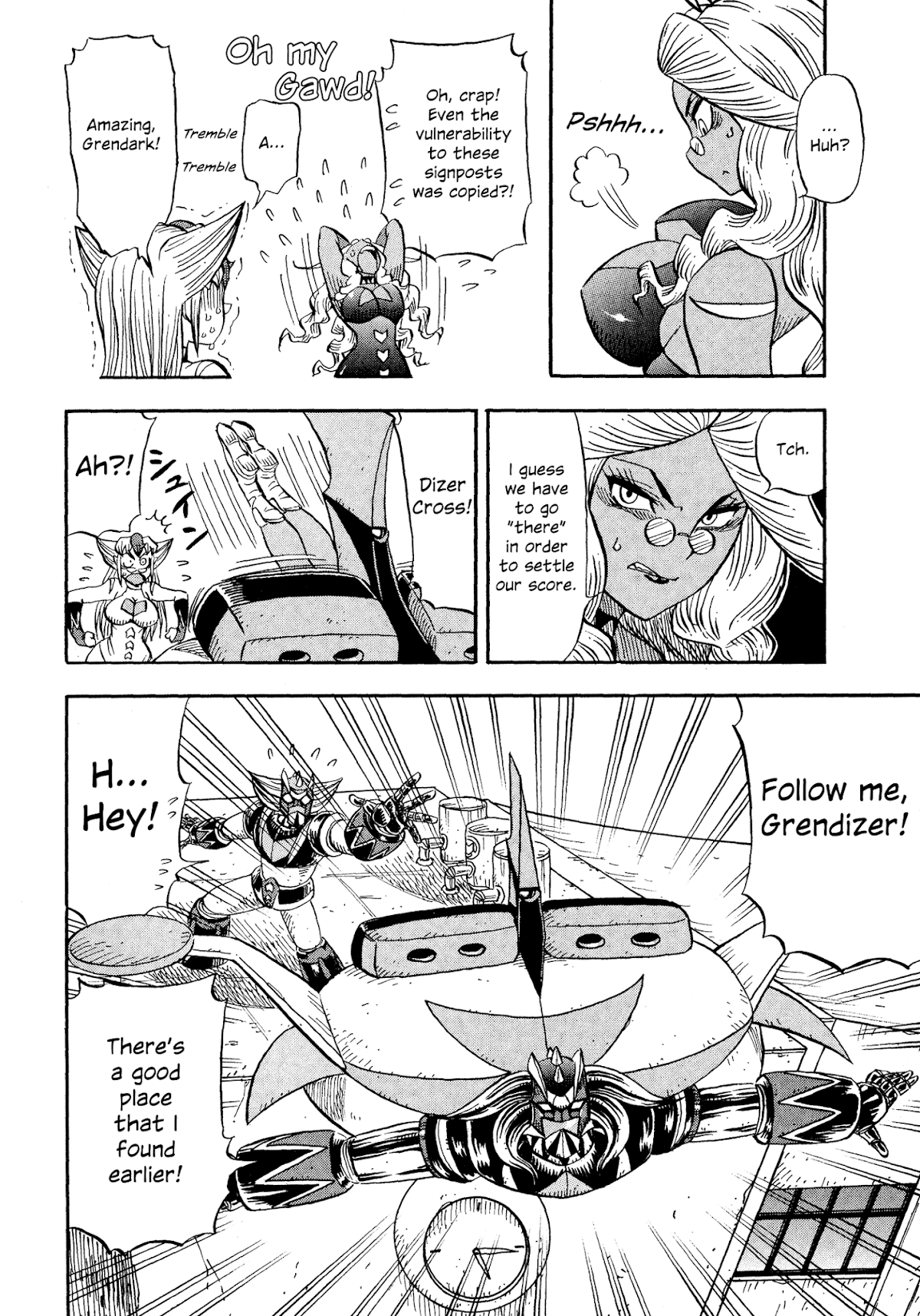Mazinger Otome Chapter 9.2 page 8 - Chapter 9 v2