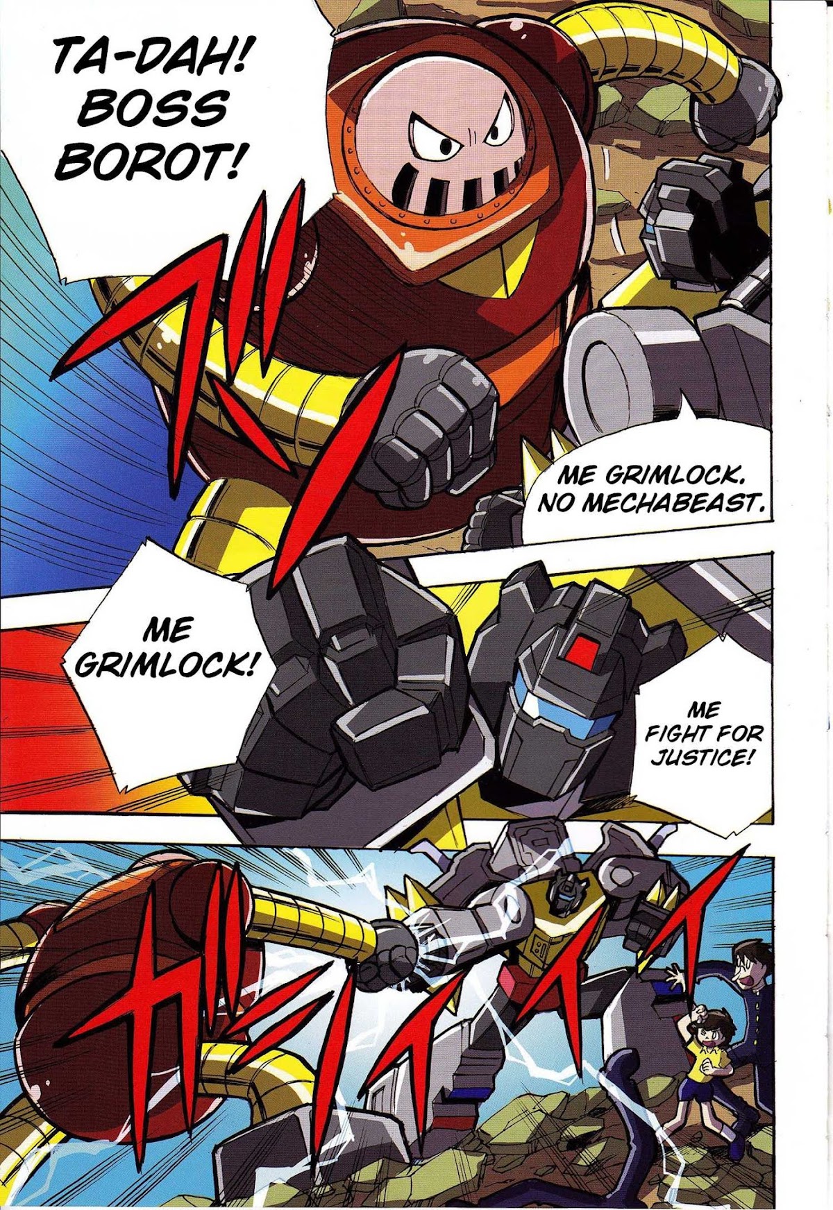 Mazinger Z vs. Transformers Chapter 1.2 page 1 - Chapter 1.2: Prologue (by Kinutani Yuu) [2]
