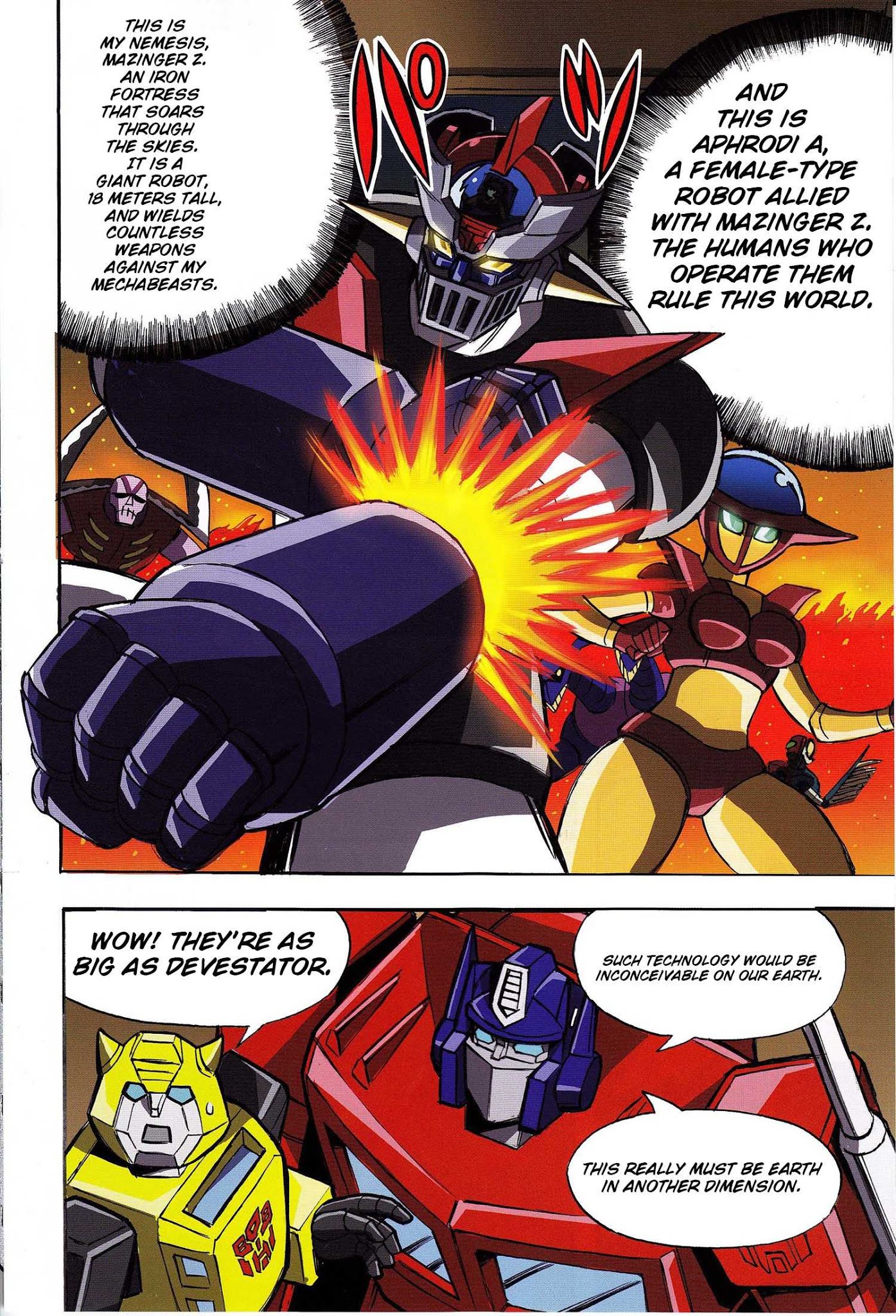 Mazinger Z vs. Transformers Chapter 1.2 page 10 - Chapter 1.2: Prologue (by Kinutani Yuu) [2]