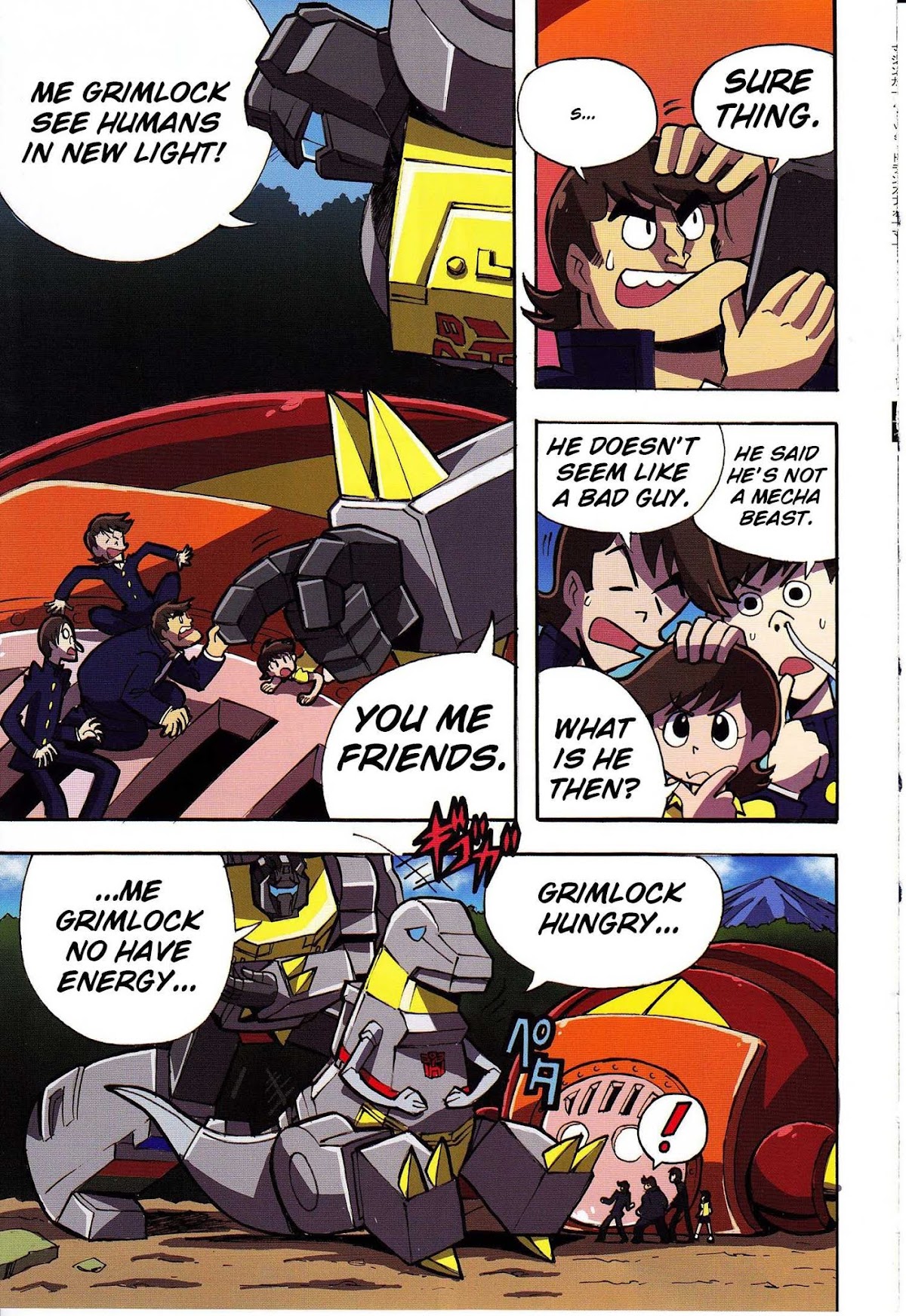 Mazinger Z vs. Transformers Chapter 1.2 page 3 - Chapter 1.2: Prologue (by Kinutani Yuu) [2]