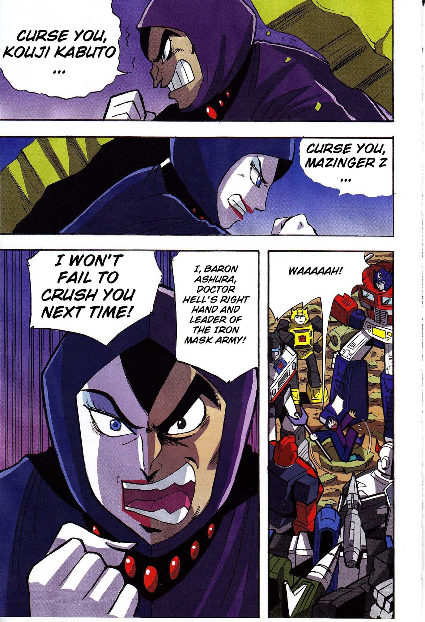 Mazinger Z vs. Transformers Chapter 1.2 page 5 - Chapter 1.2: Prologue (by Kinutani Yuu) [2]