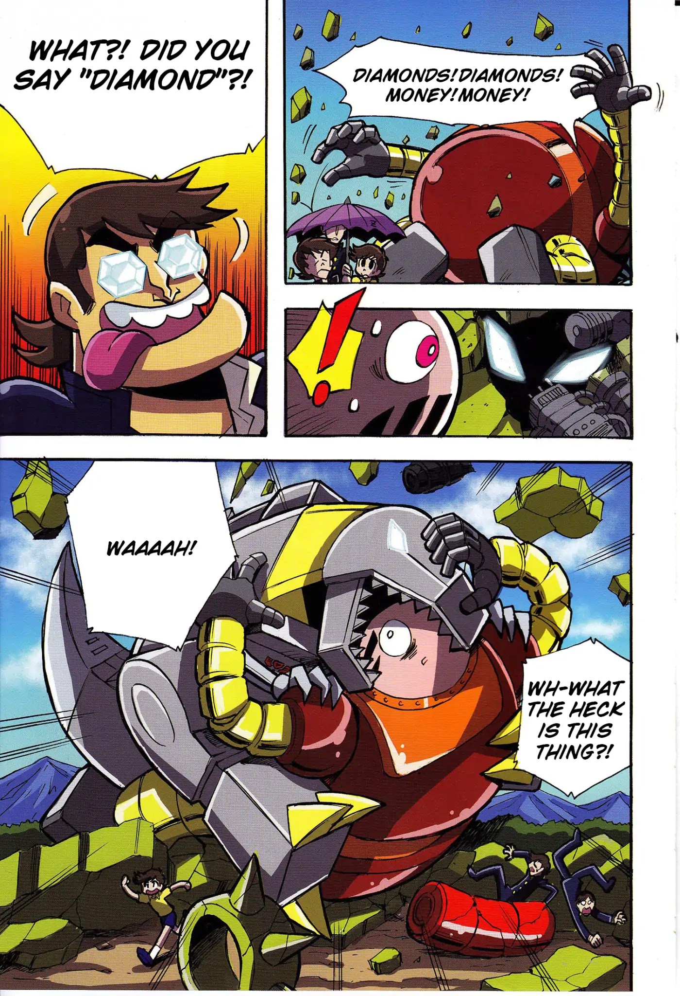 Mazinger Z vs. Transformers Chapter 1 page 11 - Chapter 1: Prologue (by Kinutani Yuu)