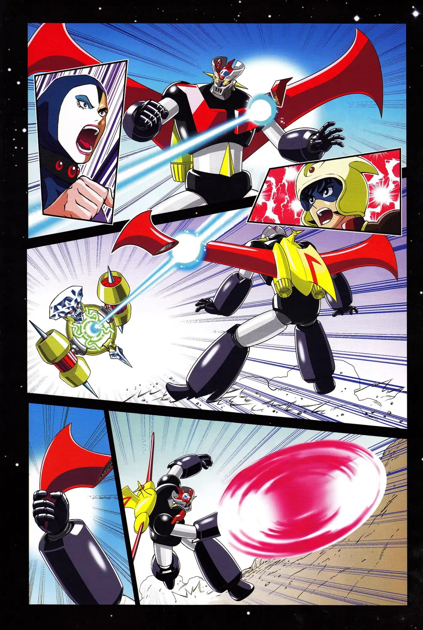 Mazinger Z vs. Transformers Chapter 1 page 4 - Chapter 1: Prologue (by Kinutani Yuu)