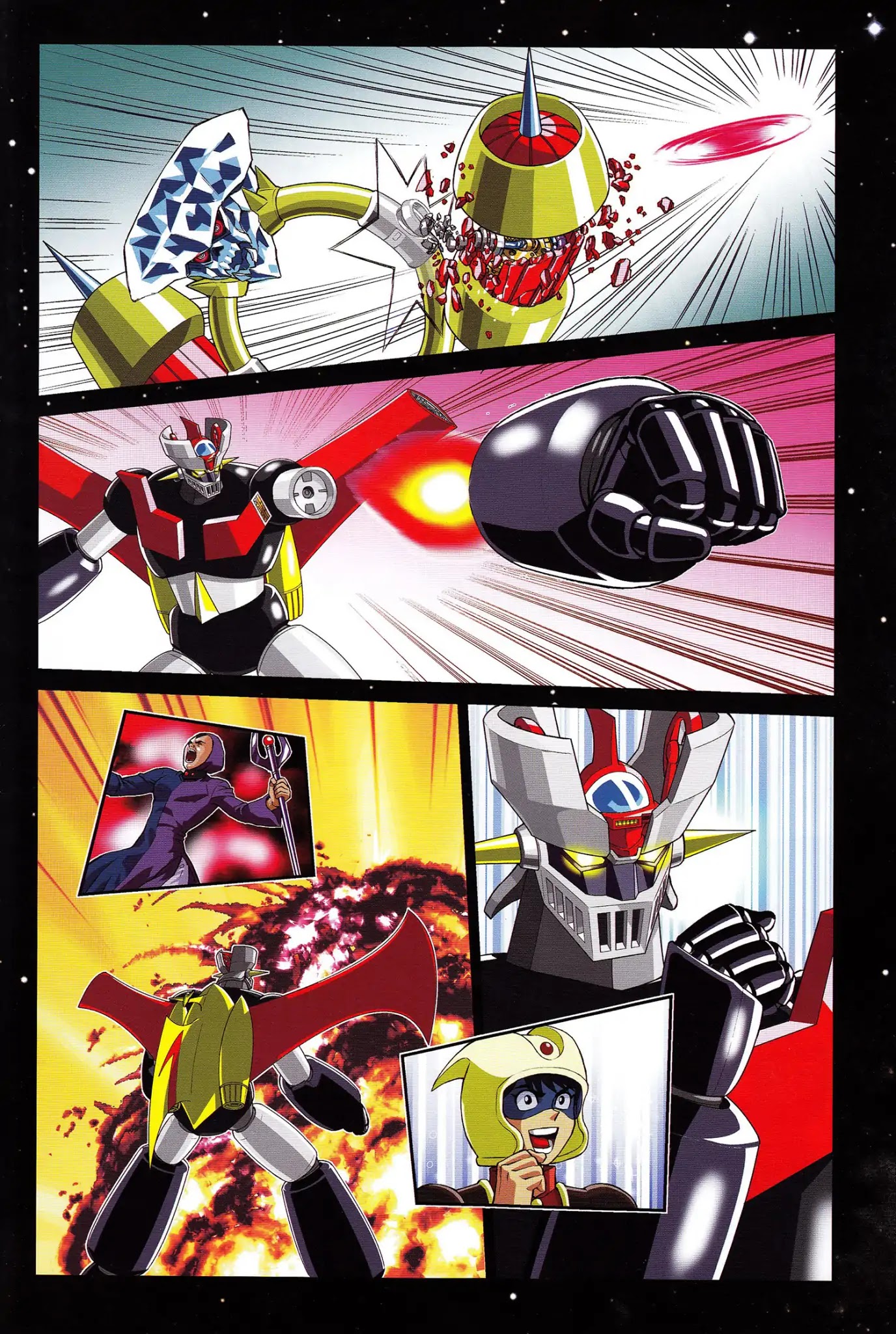Mazinger Z vs. Transformers Chapter 1 page 5 - Chapter 1: Prologue (by Kinutani Yuu)