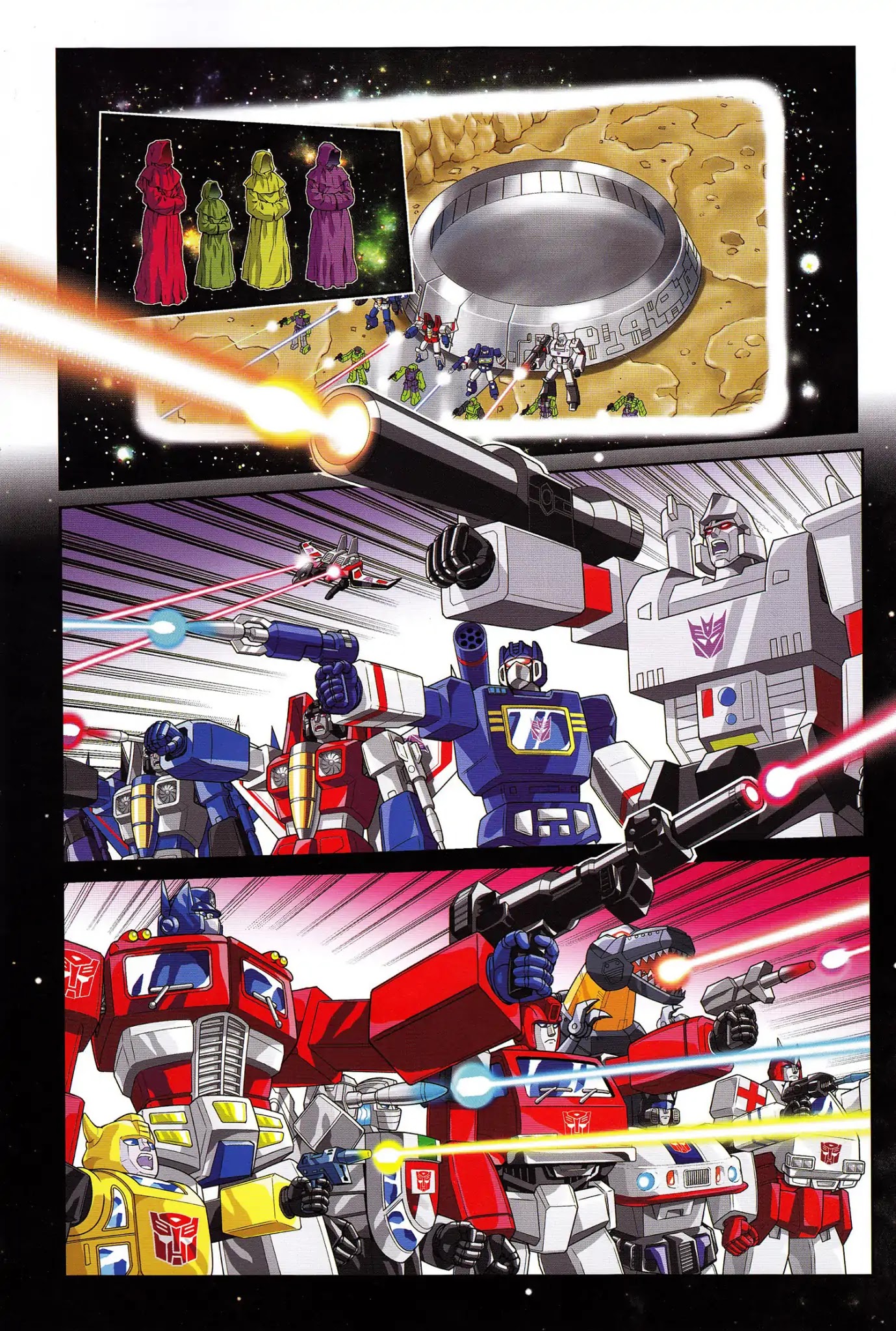Mazinger Z vs. Transformers Chapter 1 page 6 - Chapter 1: Prologue (by Kinutani Yuu)