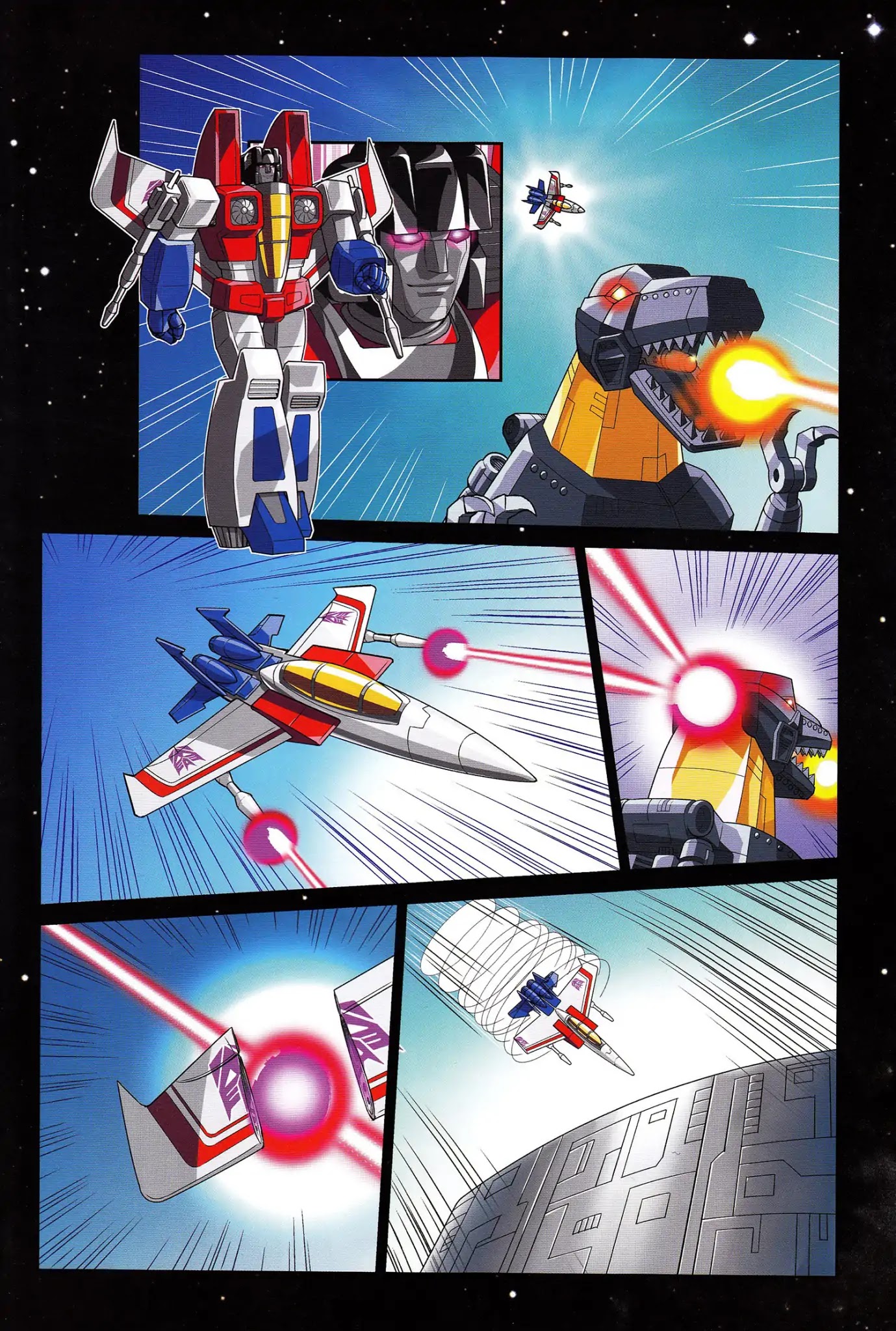Mazinger Z vs. Transformers Chapter 1 page 7 - Chapter 1: Prologue (by Kinutani Yuu)
