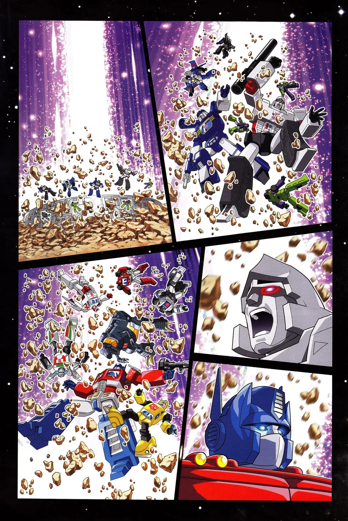 Mazinger Z vs. Transformers Chapter 1 page 8 - Chapter 1: Prologue (by Kinutani Yuu)