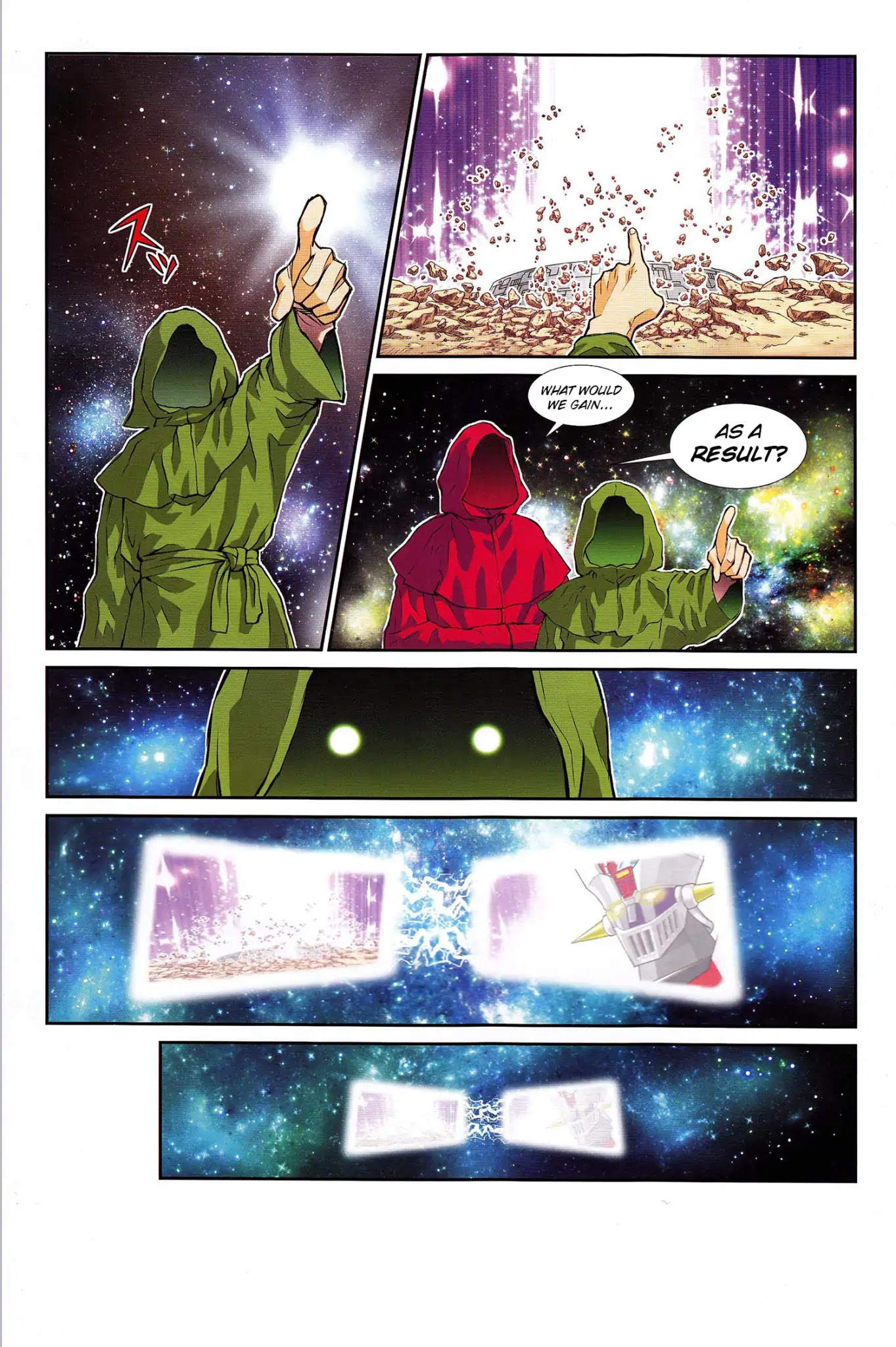 Mazinger Z vs. Transformers Chapter 1 page 9 - Chapter 1: Prologue (by Kinutani Yuu)