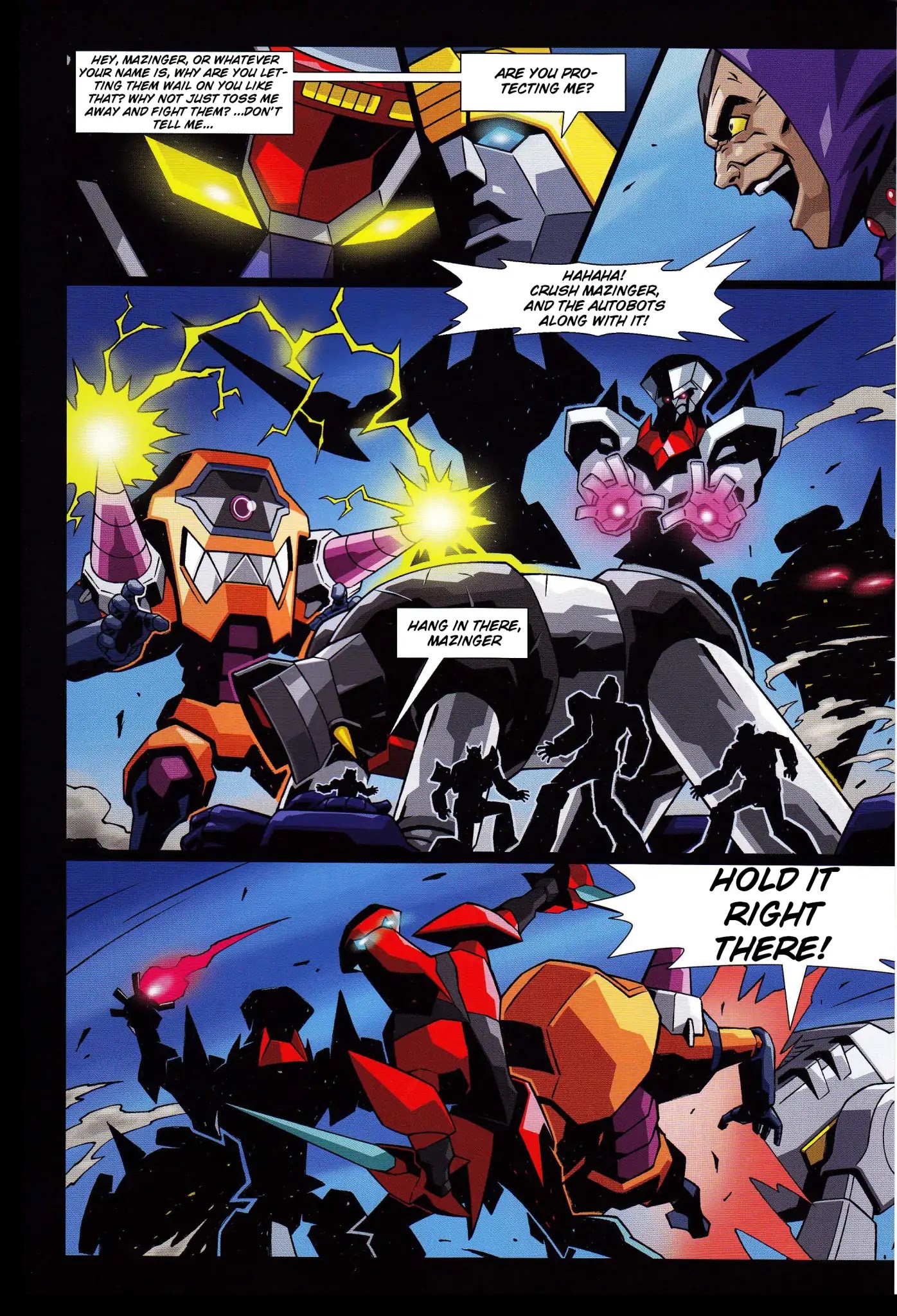Mazinger Z vs. Transformers Chapter 2 page 8 - Chapter 2: (by Hidetsugu Yoshioka)