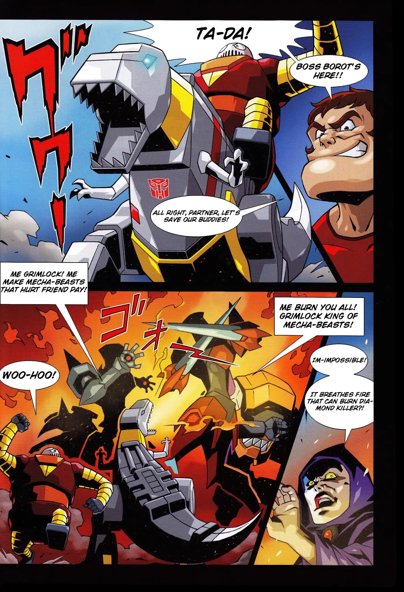 Mazinger Z vs. Transformers Chapter 2 page 9 - Chapter 2: (by Hidetsugu Yoshioka)