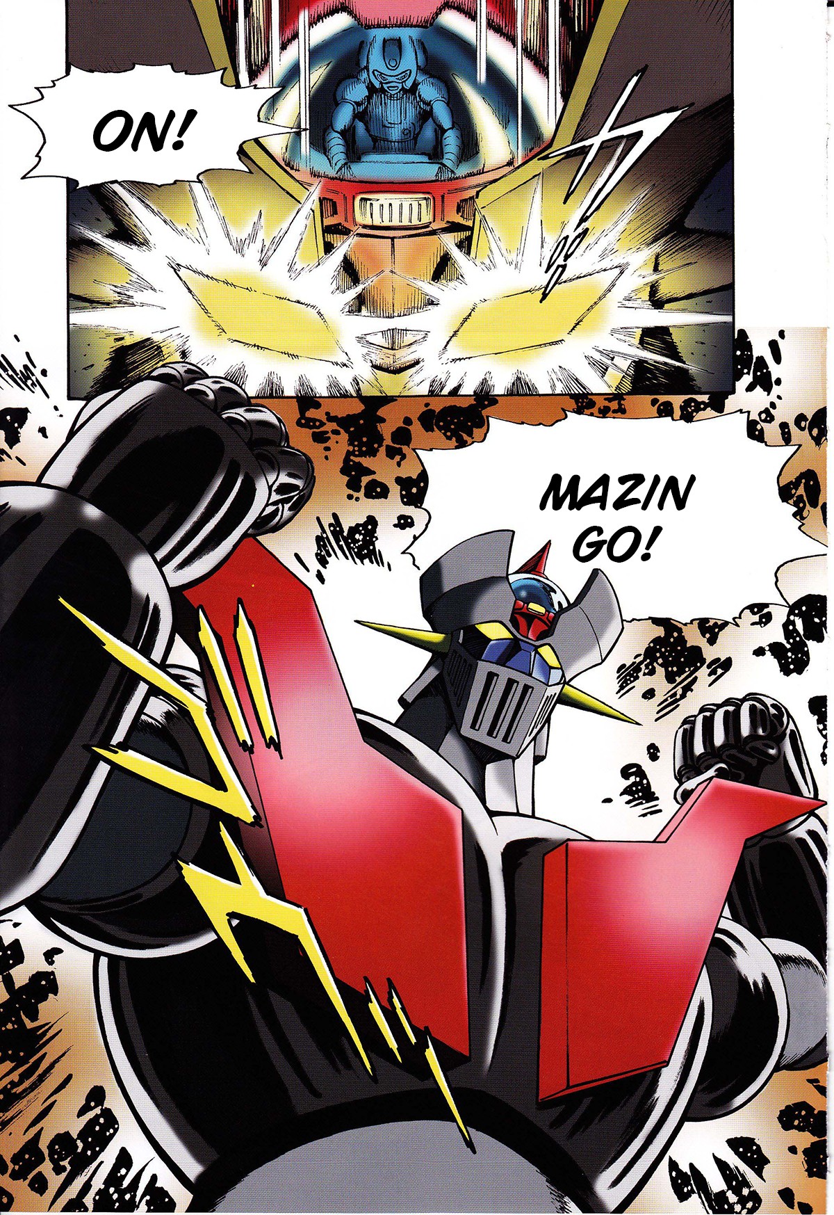 Mazinger Z vs. Transformers Chapter 3 page 9 - Chapter 3: (by Hoshi Kazumi)