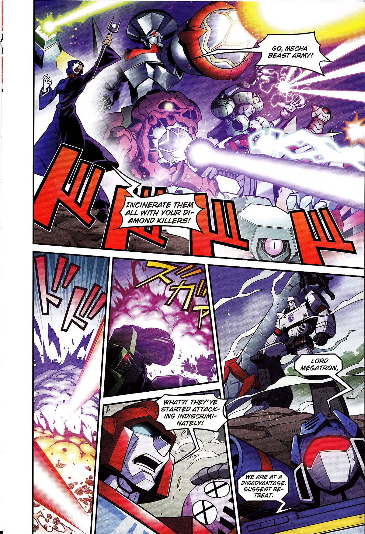 Mazinger Z vs. Transformers Chapter 4 page 11 - Chapter 4