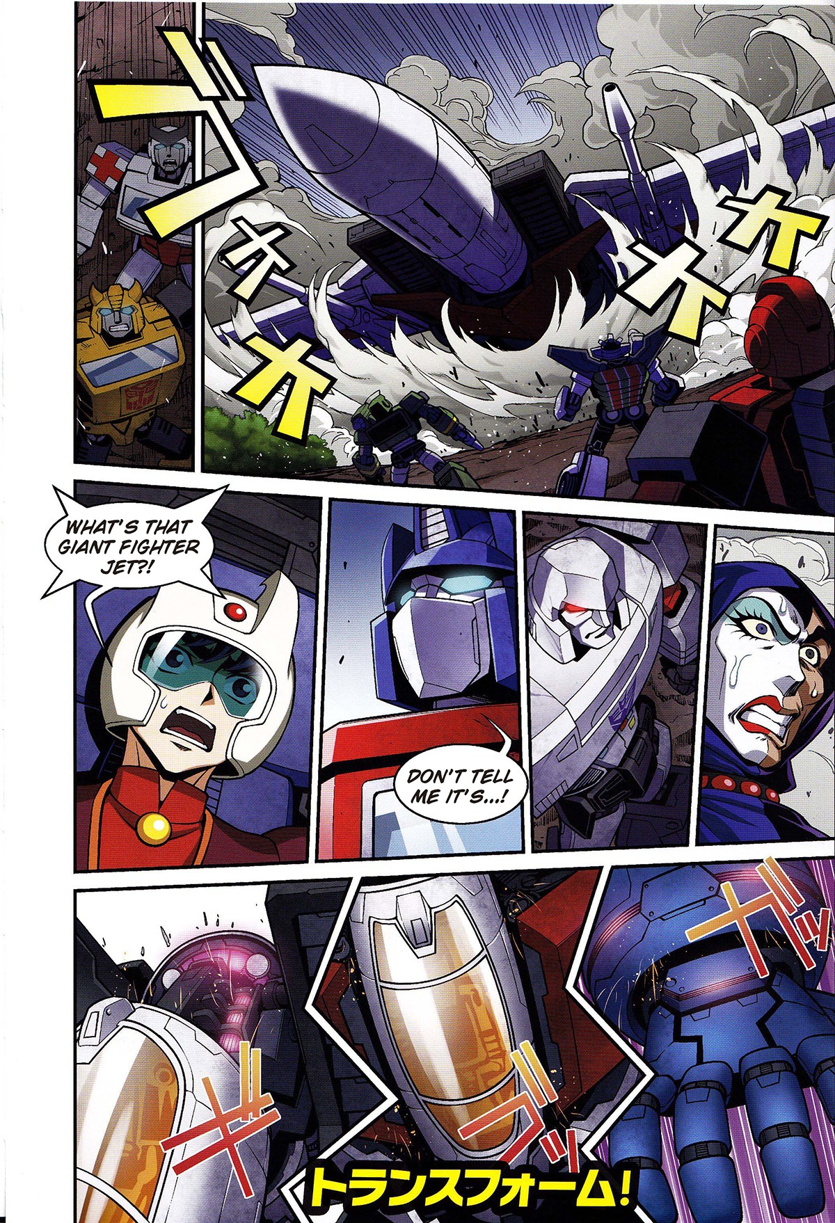 Mazinger Z vs. Transformers Chapter 4 page 13 - Chapter 4
