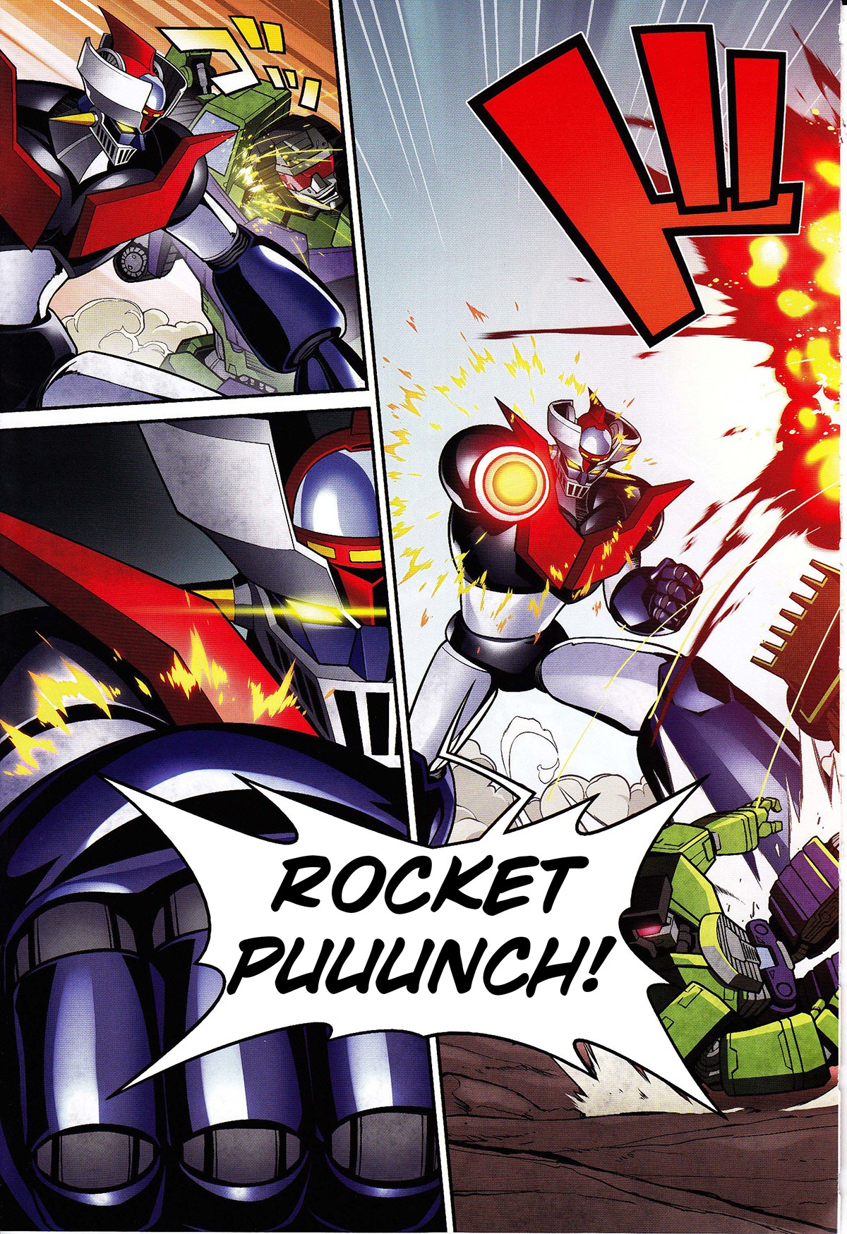 Mazinger Z vs. Transformers Chapter 4 page 2 - Chapter 4