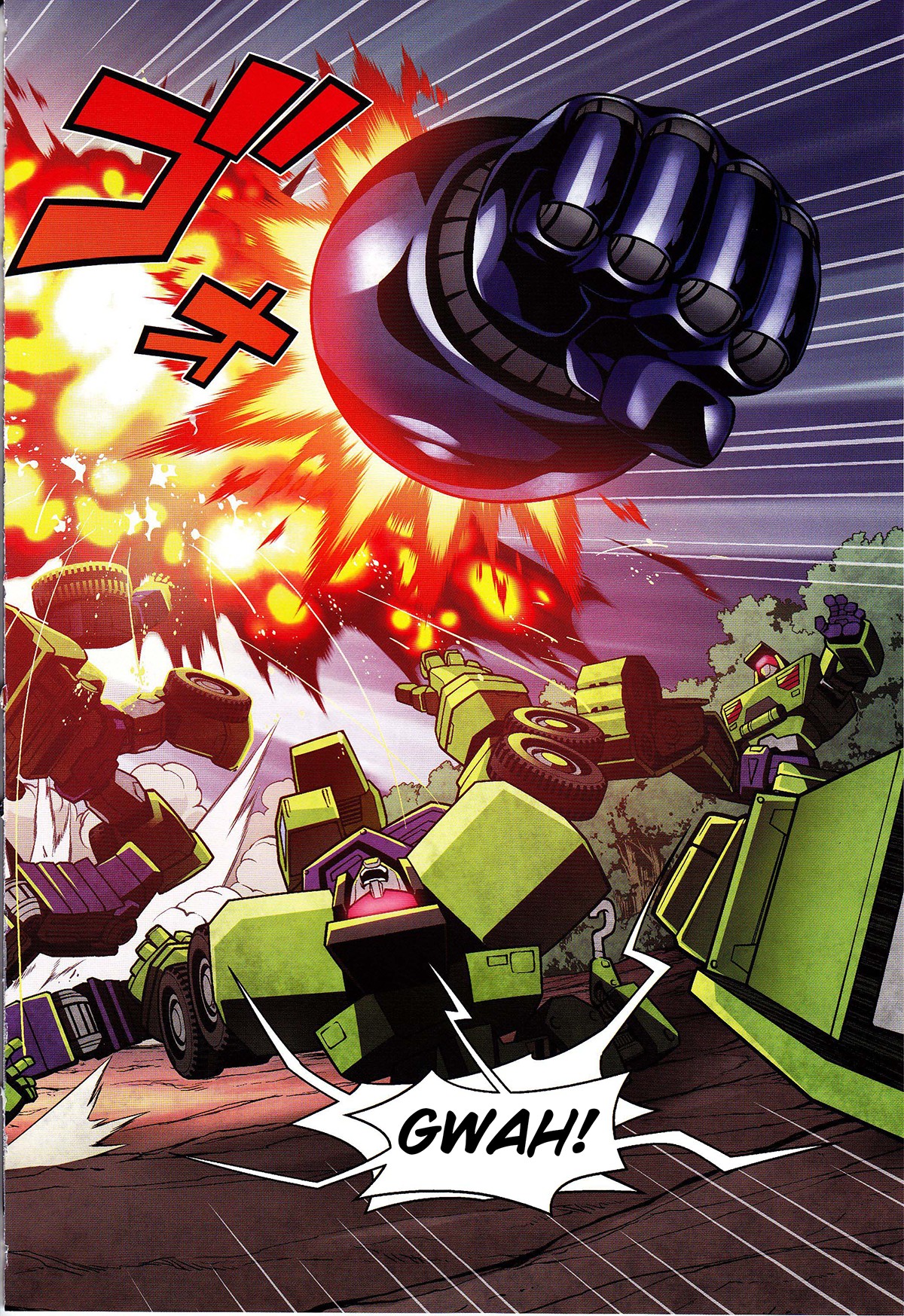 Mazinger Z vs. Transformers Chapter 4 page 3 - Chapter 4