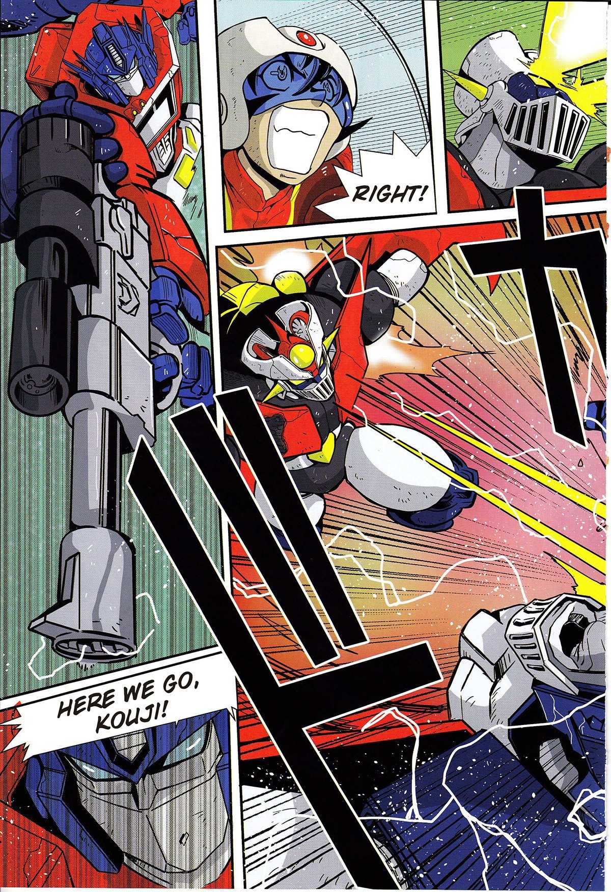 Mazinger Z vs. Transformers Chapter 5 page 11 - Chapter 5
