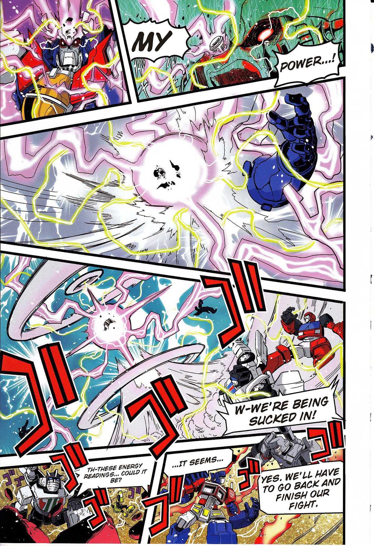 Mazinger Z vs. Transformers Chapter 5 page 13 - Chapter 5