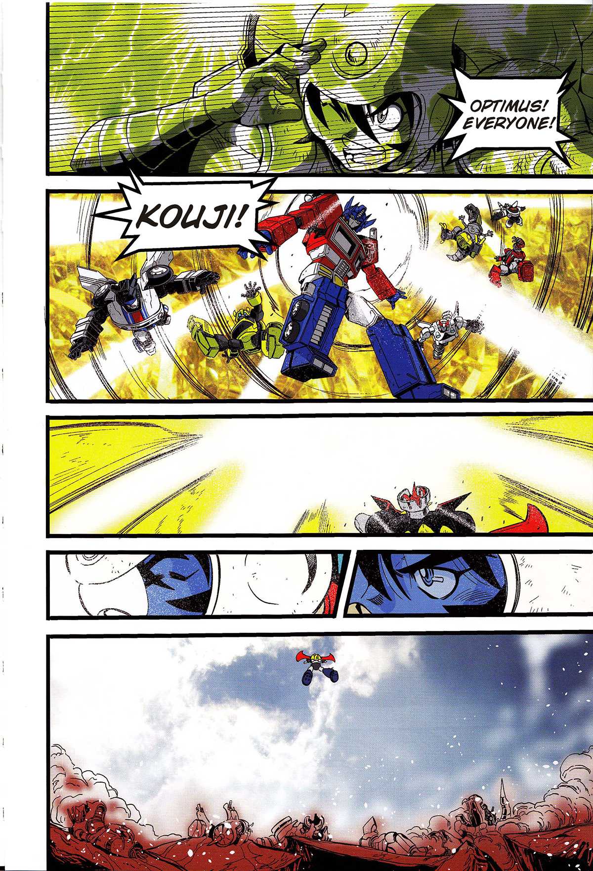 Mazinger Z vs. Transformers Chapter 5 page 14 - Chapter 5