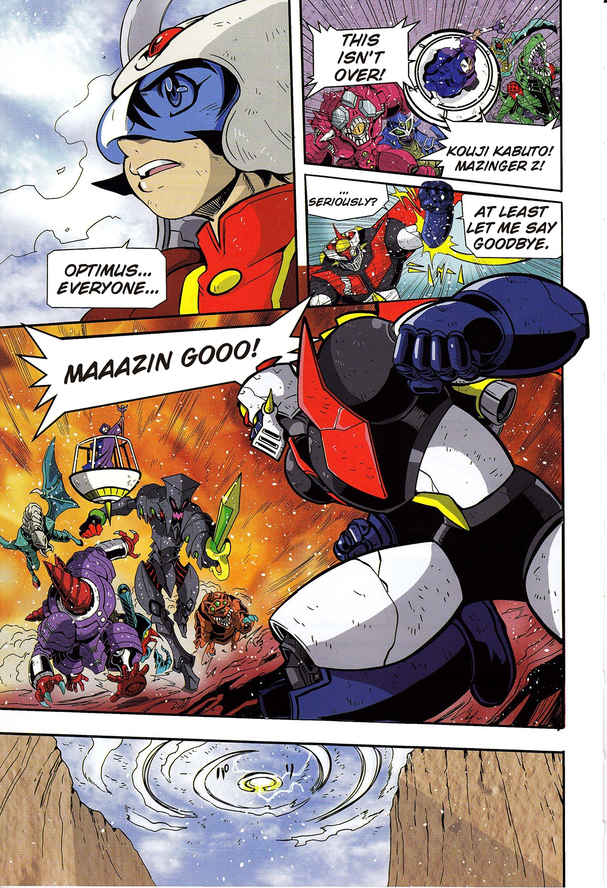 Mazinger Z vs. Transformers Chapter 5 page 15 - Chapter 5