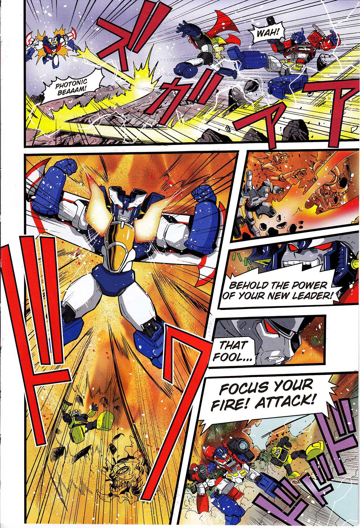 Mazinger Z vs. Transformers Chapter 5 page 2 - Chapter 5