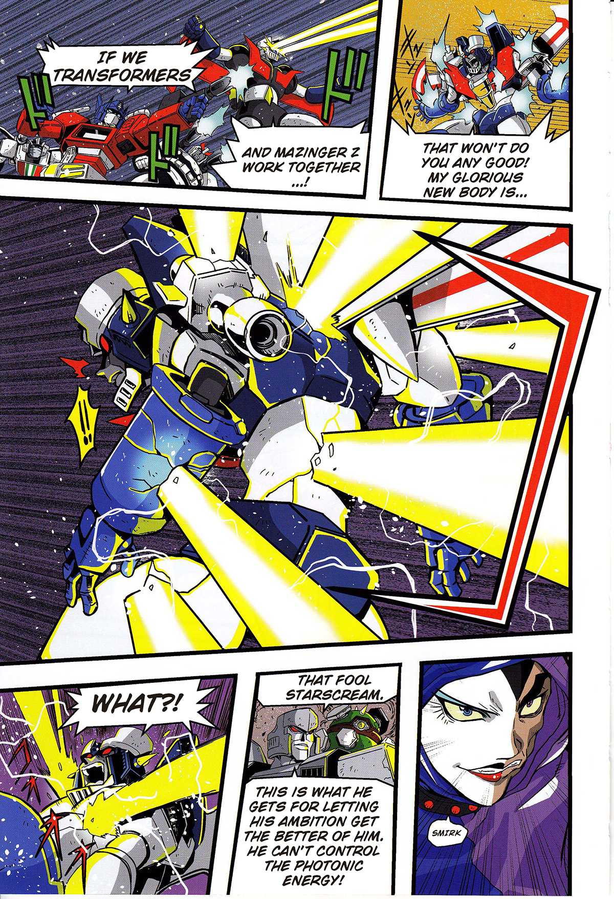 Mazinger Z vs. Transformers Chapter 5 page 3 - Chapter 5