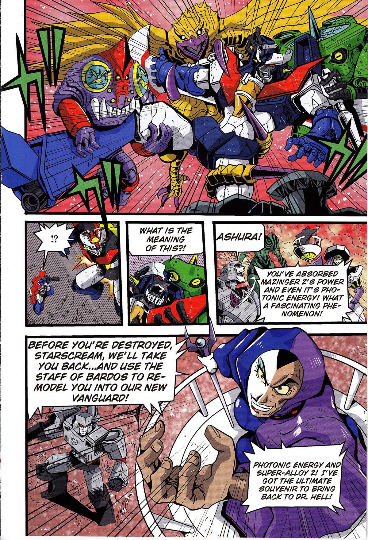 Mazinger Z vs. Transformers Chapter 5 page 4 - Chapter 5