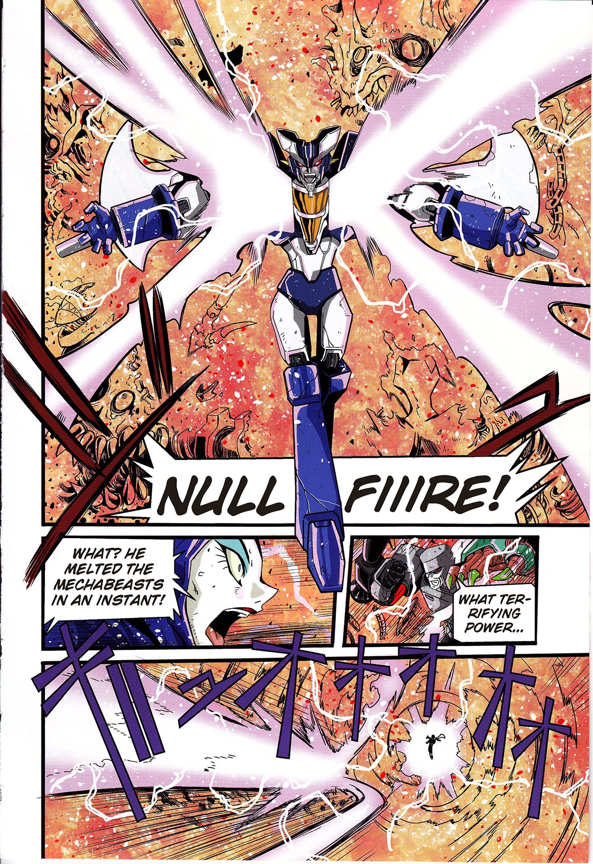 Mazinger Z vs. Transformers Chapter 5 page 6 - Chapter 5