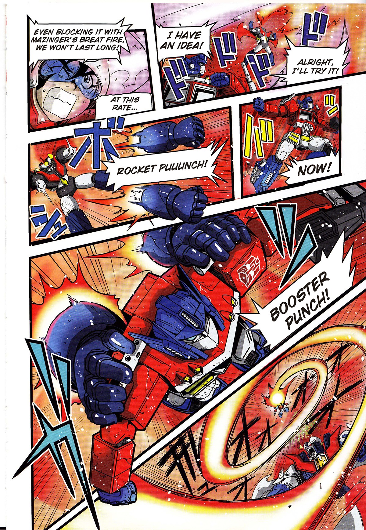 Mazinger Z vs. Transformers Chapter 5 page 8 - Chapter 5