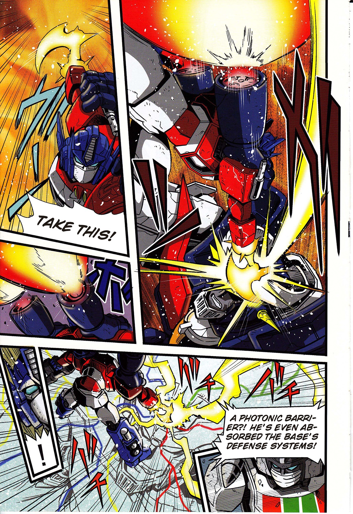 Mazinger Z vs. Transformers Chapter 5 page 9 - Chapter 5