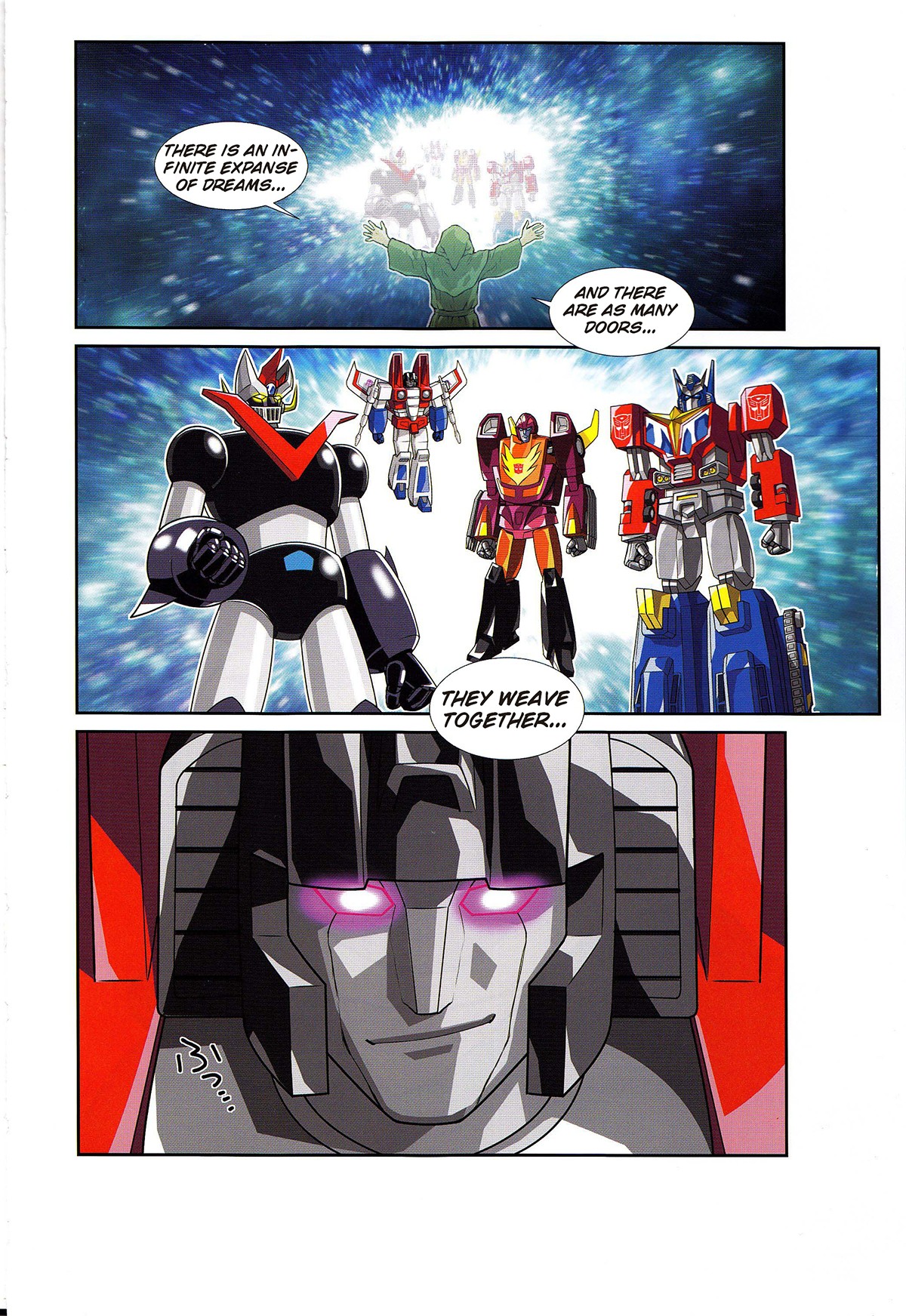 Mazinger Z vs. Transformers Chapter 6 page 4 - Chapter 6: Epilogue [END]