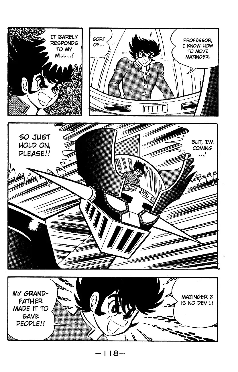 Mazinger Z Chapter 1 page 113 - Chapter 1 : Volume 1